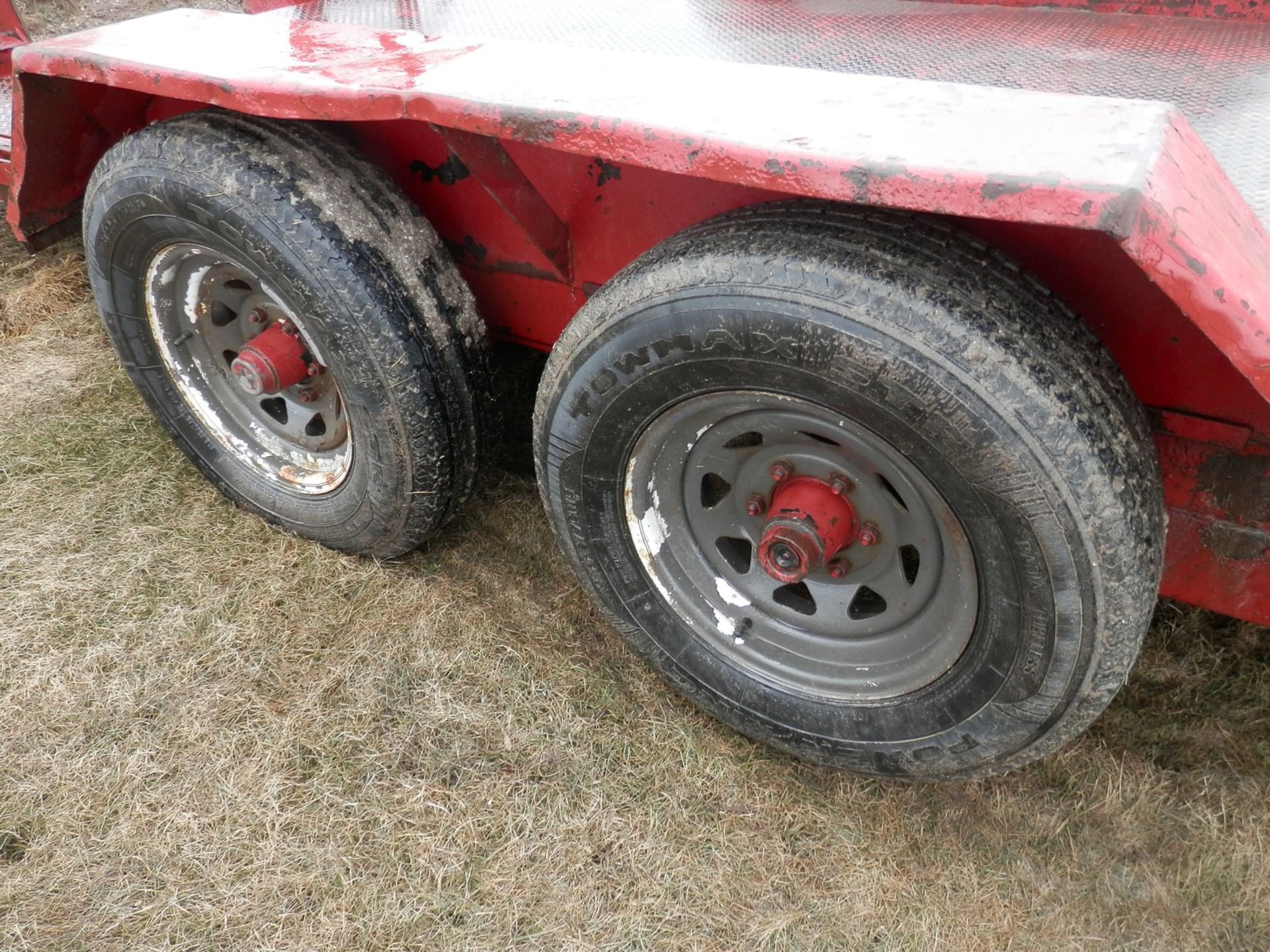 6'8" x 16 FLATBED TRAILER - Image 4 of 6