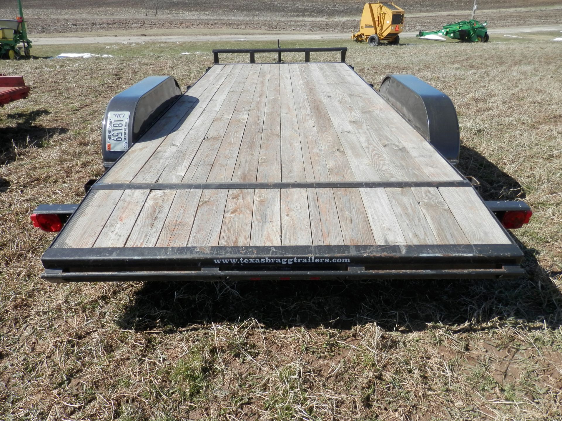 TEXAS BRAGG 6X18 BUMPER TRAILER - Image 2 of 6