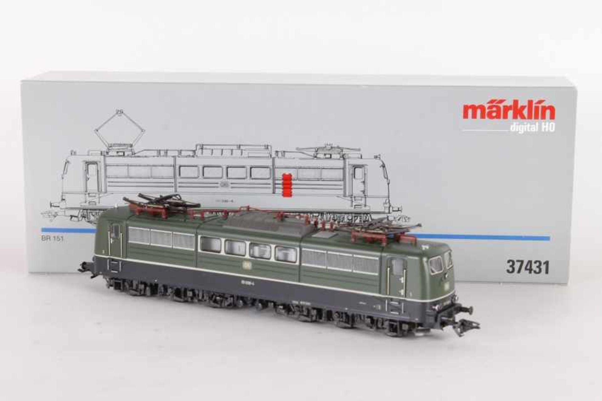 Märklin 37431, Elektrolok "151 030-4" der DBMärklin 37431, Elektrolok "151 030-4" der DB,