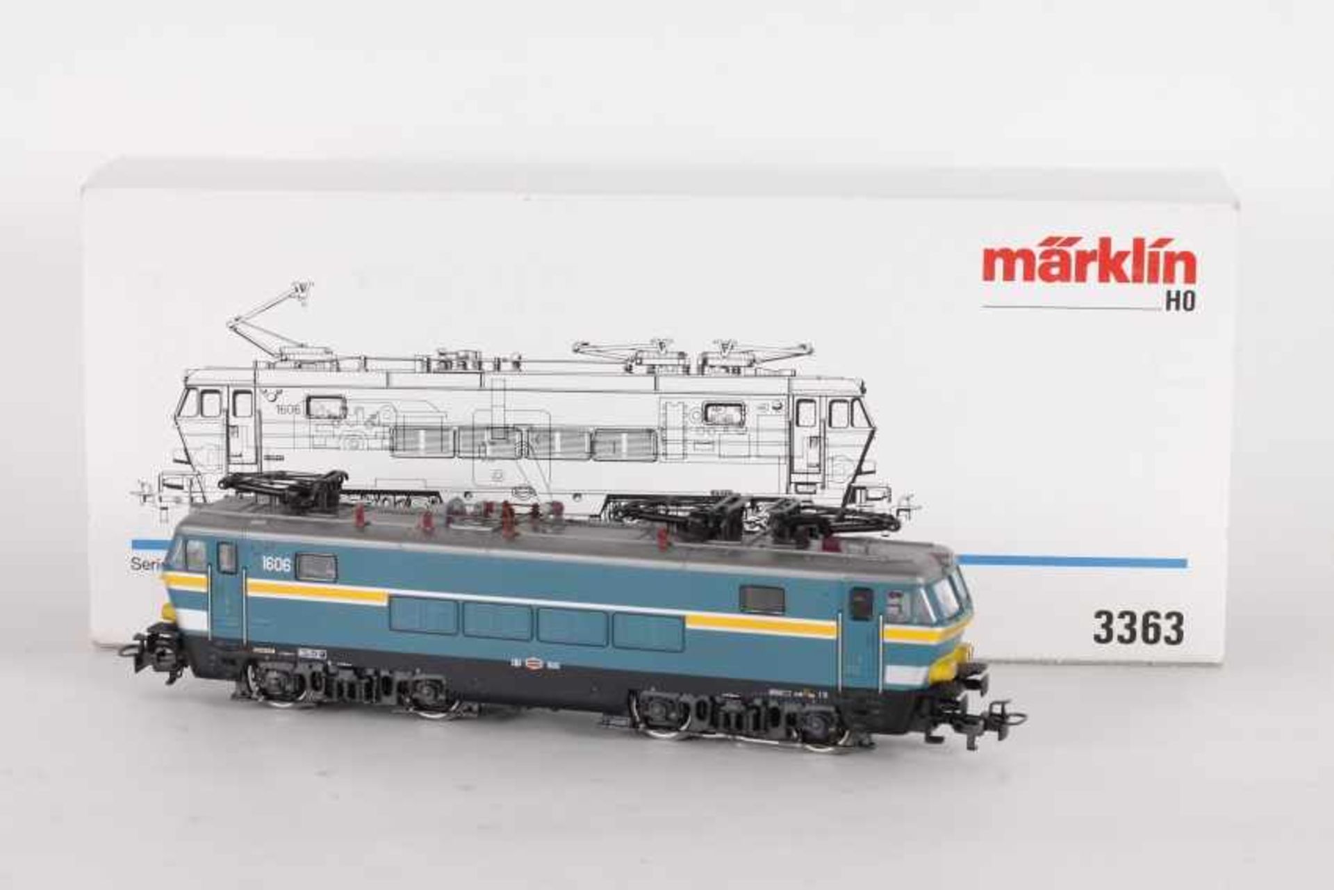 Märklin 3363, Elektrolok "1606" der SNCBMärklin 3363, Elektrolok "1606" der SNCB, umgebaut mit