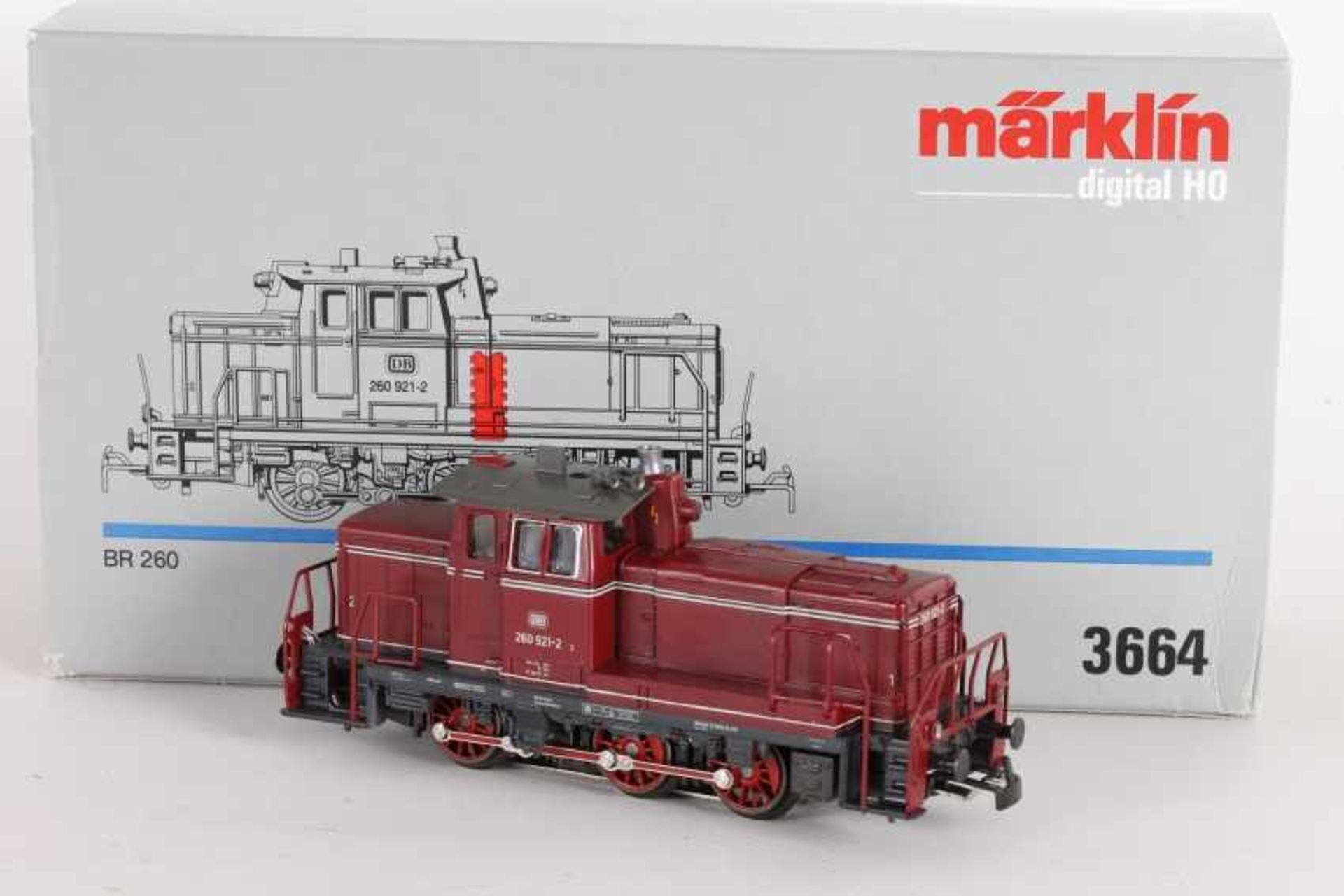 Märklin 3664, Diesellok "260 921-2" der DBMärklin 3664, Diesellok "260 921-2" der DB, umgerüstet mit