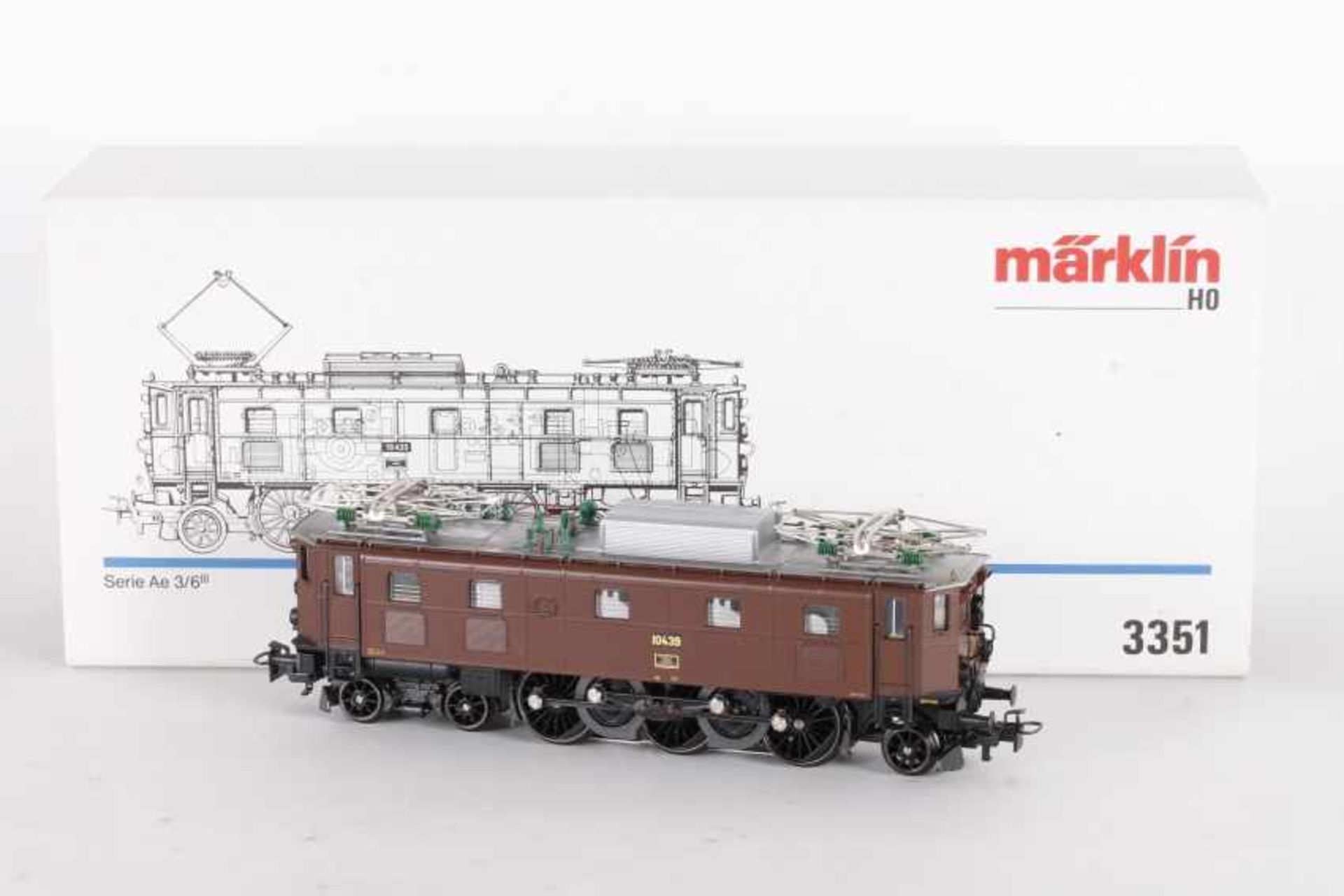 Märklin 3351, Elektrolok Ae 3/6 "10439" der SBBMärklin 3351, Elektrolok Ae 3/6 "10439" der SBB,