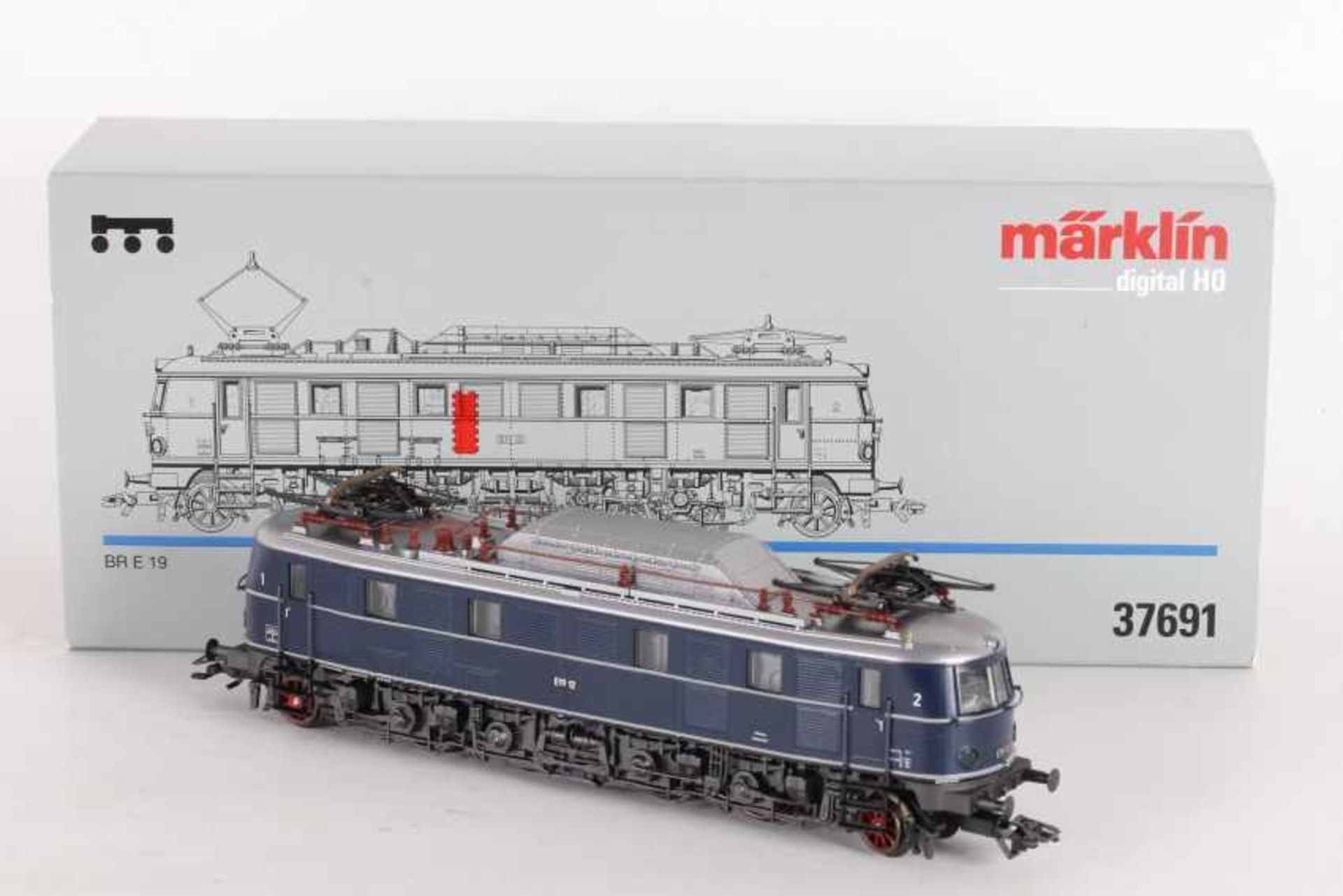 Märklin 37691, Elektrolok "E 19 12" der BundesbahnMärklin 37691, Elektrolok "E 19 12" der