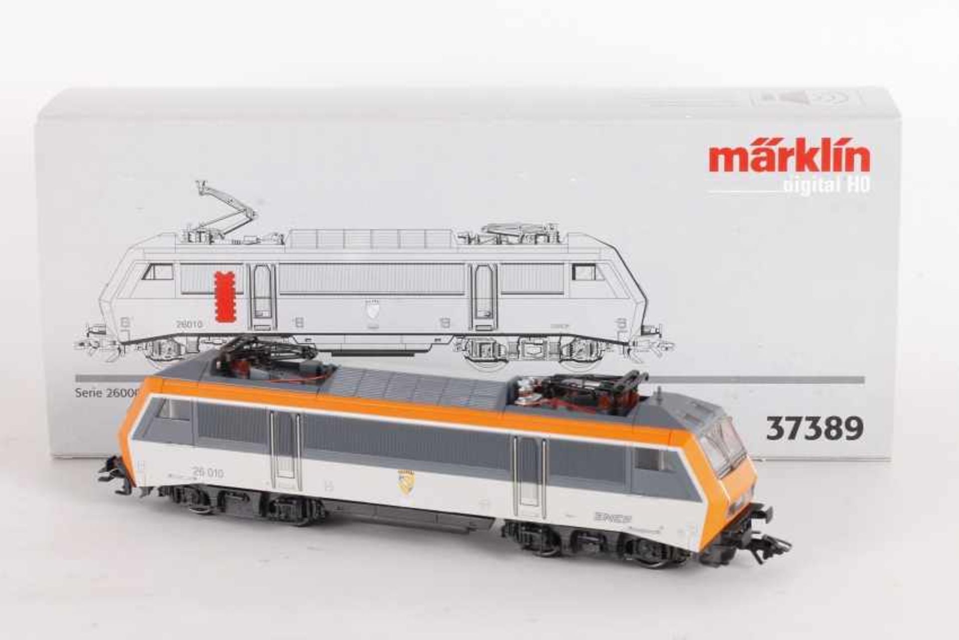 Märklin 37389, Elektrolok "26010" der SNCFMärklin 37389, Elektrolok "26010" der SNCF, fx-Digital-*-
