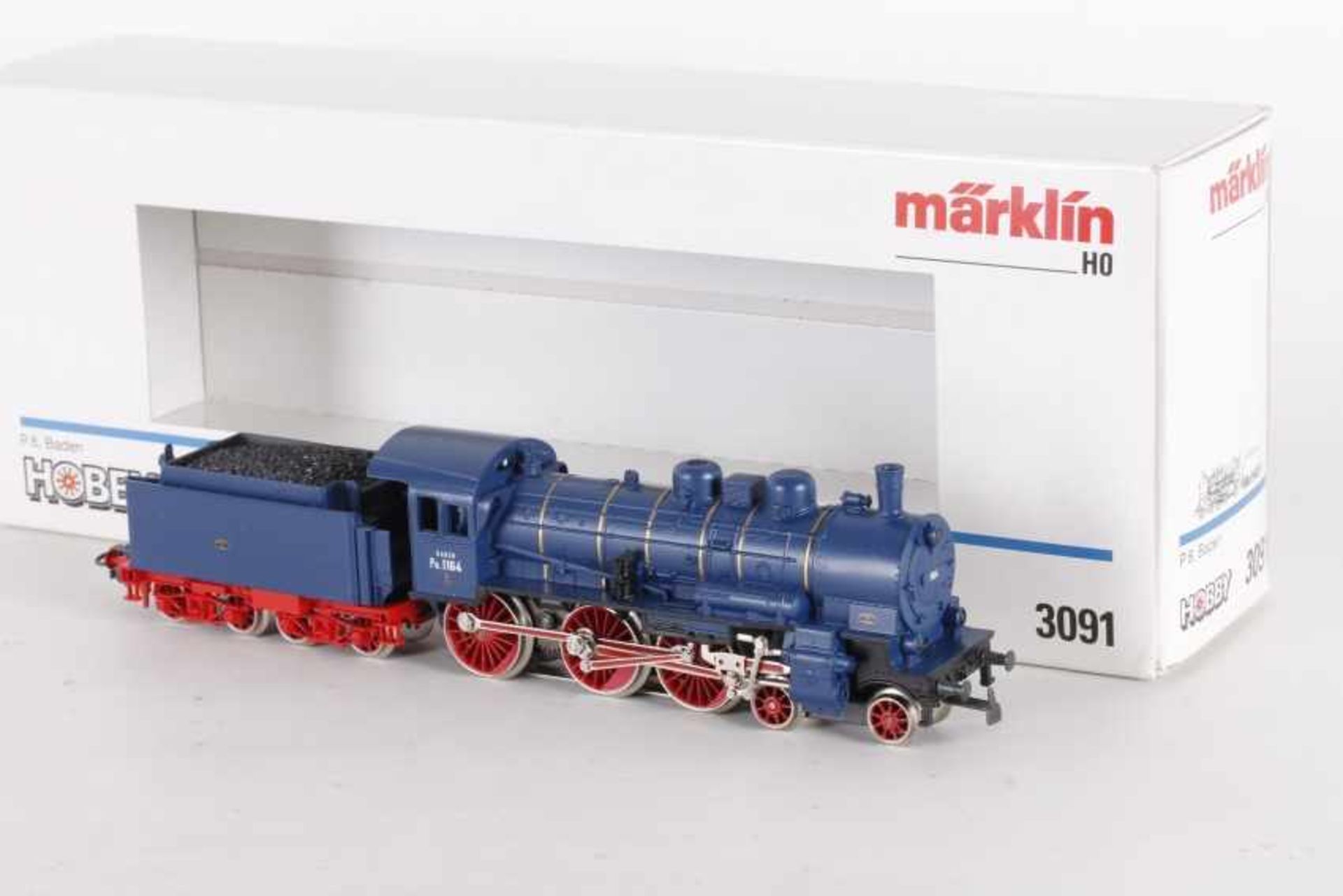 Märklin 3091, Dampflok "BADEN P8.1164"Märklin 3091, Dampflok "BADEN P8.1164", umgerüstet mit Decoder