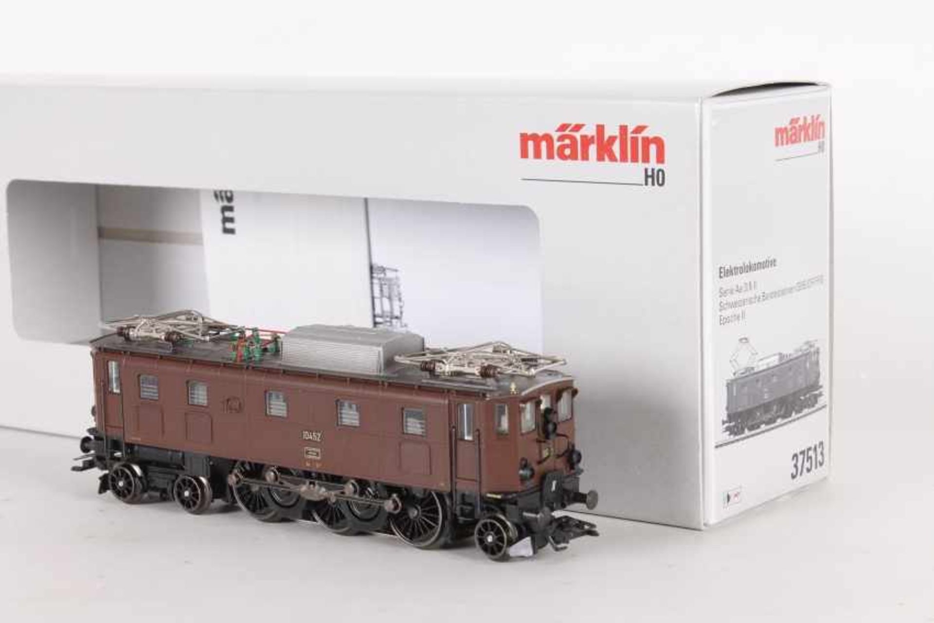 Märklin 37513, Elektrolok Ae 3/6 "10452" der SBBMärklin 37513, Elektrolok Ae 3/6 "10452" der SBB,