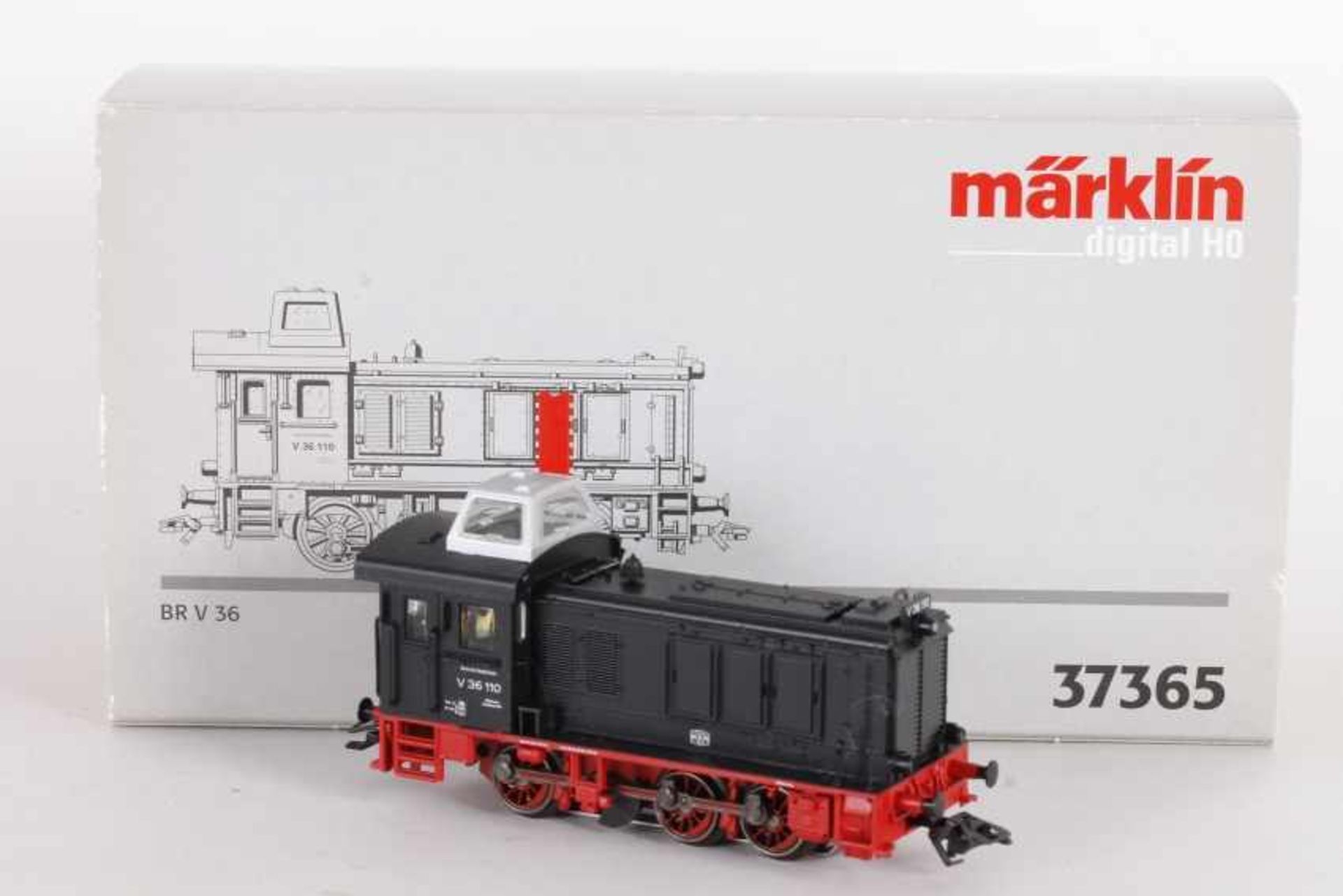 Märklin 37365, Diesellok "V 36 110" der BundesbahnMärklin 37365, Diesellok "V 36 110" der