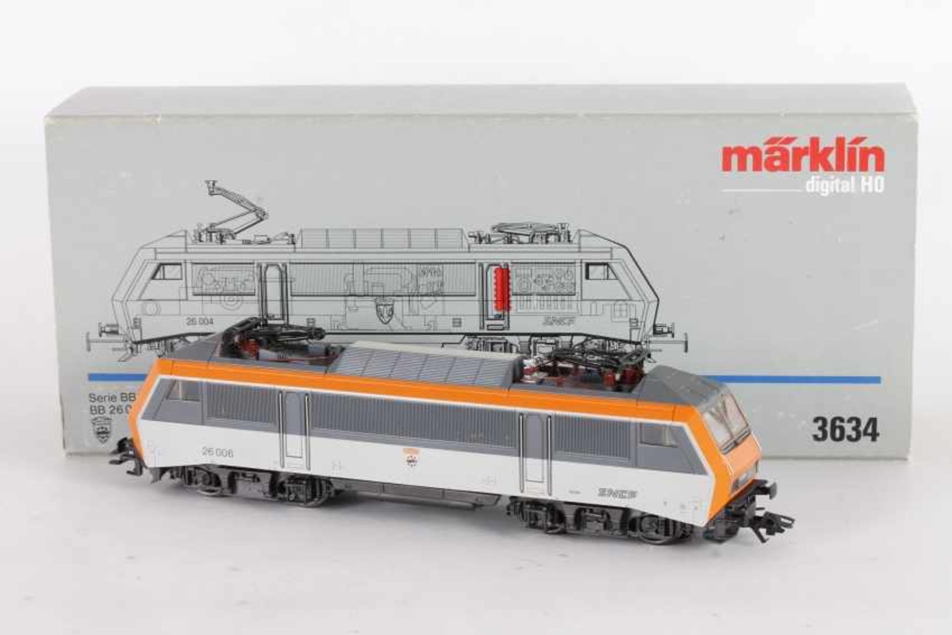 Märklin 3634, Elektrolok "BB 26 006" der SNCFMärklin 3634, Elektrolok "BB 26 006" der SNCF,