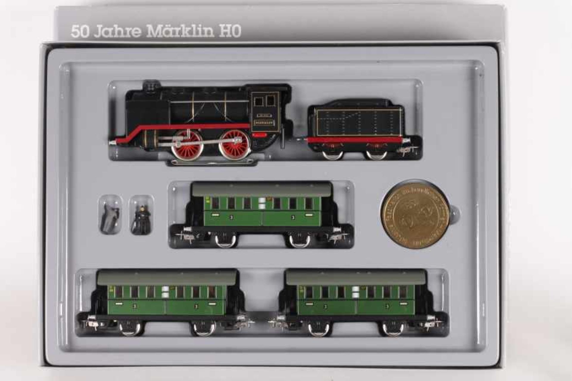 Märklin 0050, Personenzug aus aus der JubiläumspackungMärklin 0050, Personenzug aus der