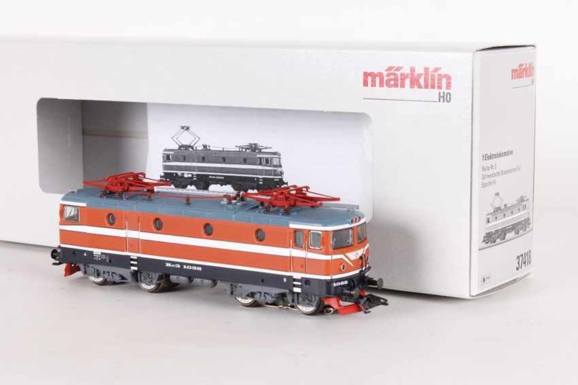 Märklin 37418, Elektrolok "Rc3 1058" der SJMärklin 37418, Elektrolok "Rc3 1058" der SJ, mfx-