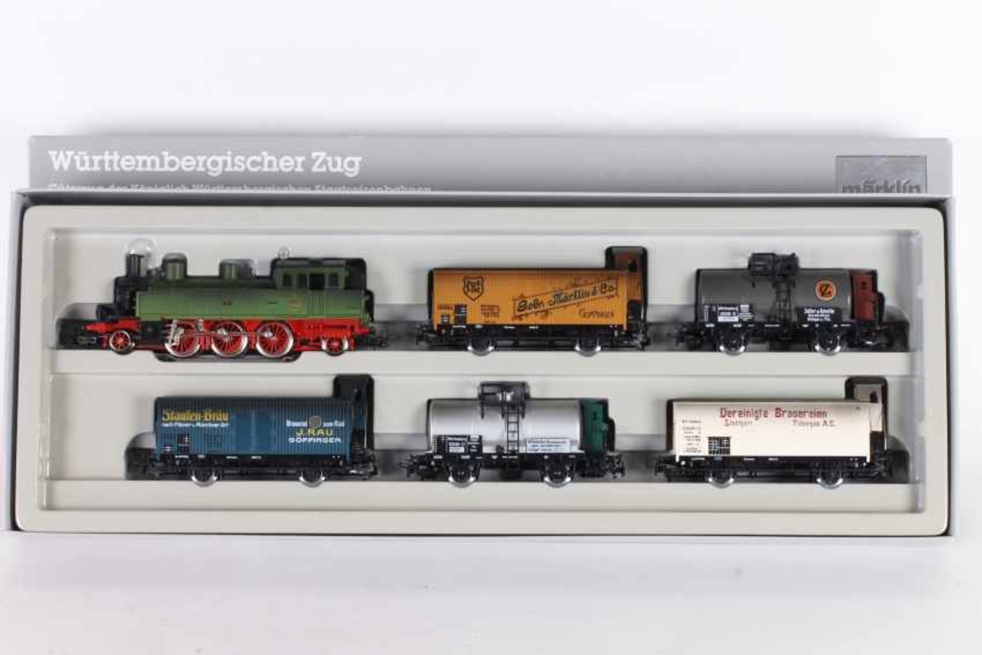 Märklin 2857, Württembergischer GüterzugMärklin 2857, Württembergischer Güterzug, Tenderlok T5 "