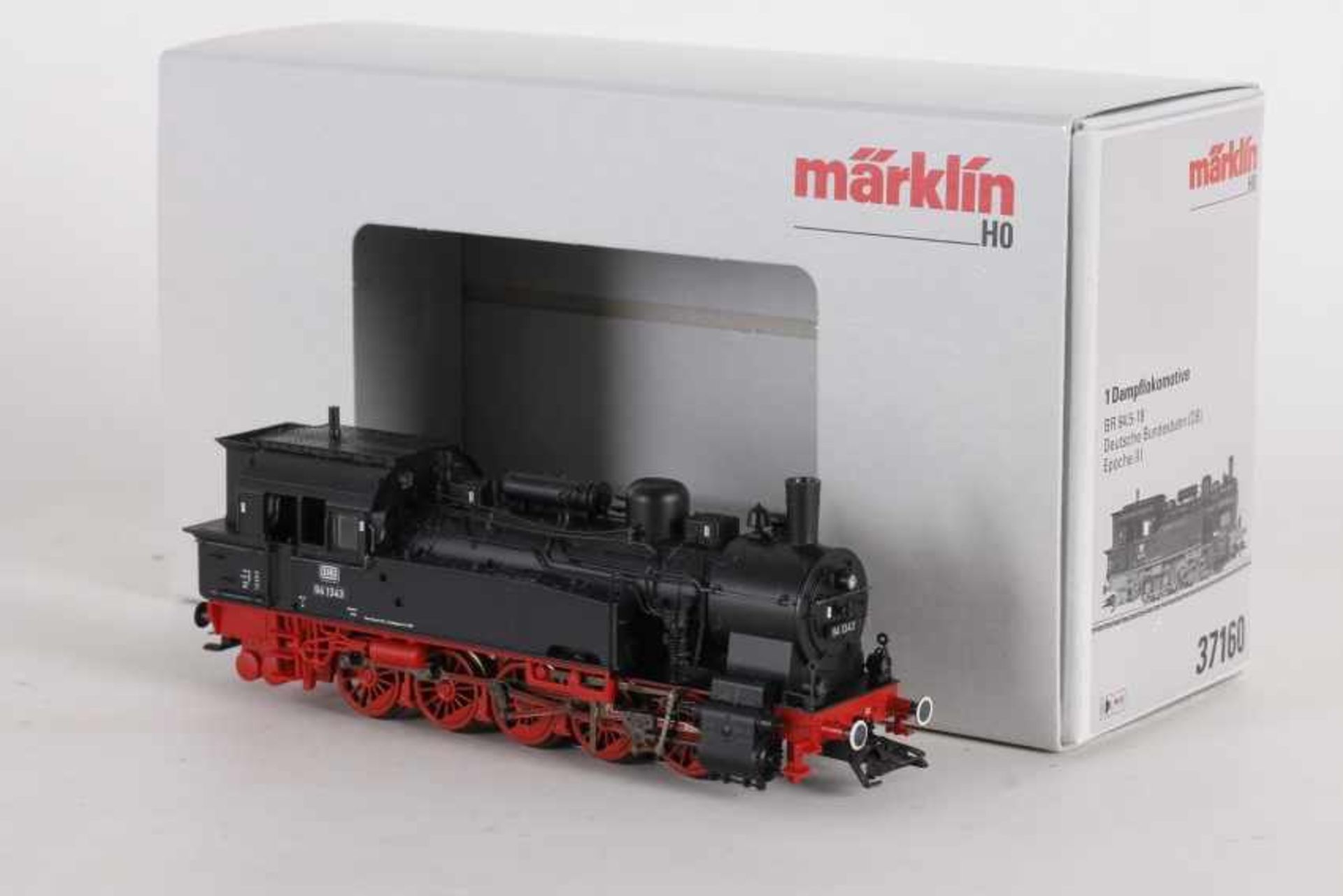 Märklin 37160, Tenderlok "94 1343" der DBMärklin 37160, Tenderlok "94 1343" der DB, mfx-Digital-*-