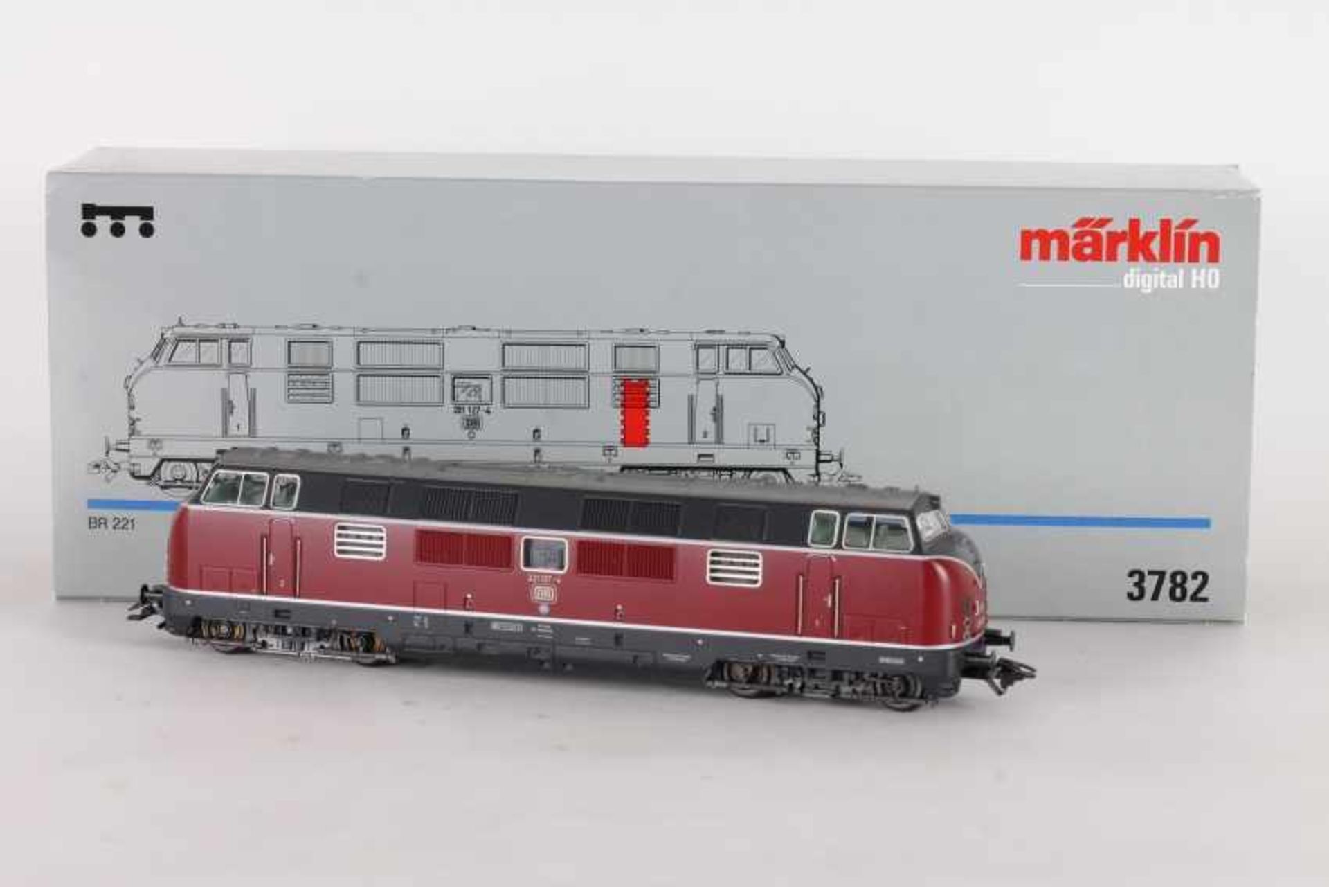 Märklin 3782, Diesellok "221 127-4" der DBMärklin 3782, Diesellok "221 127-4" der DB, Digital-*-