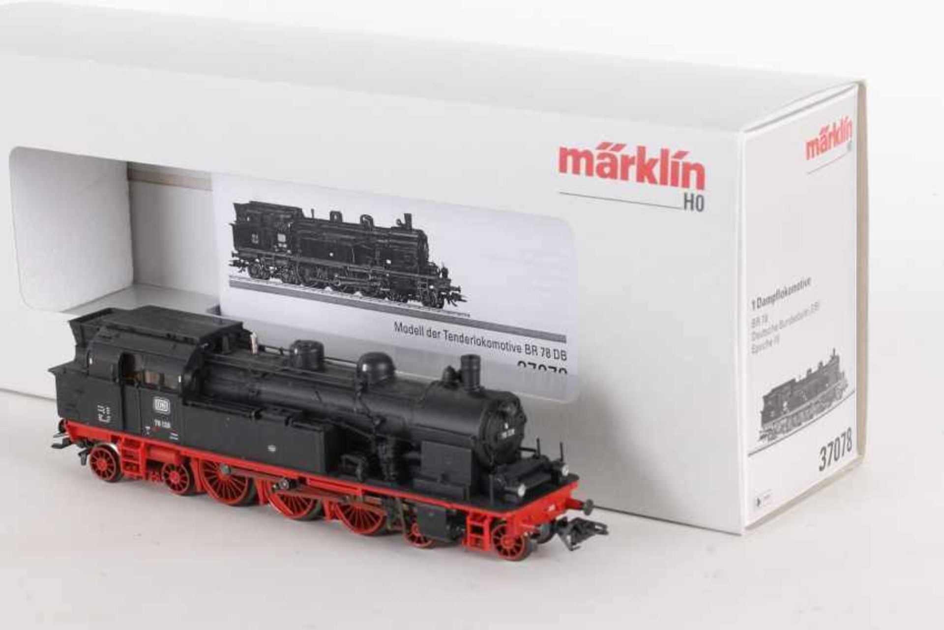 Märklin 37078, Tenderlok "78 128" der DBMärklin 37078, Tenderlok "78 128" der DB, mfx-Digital-*-