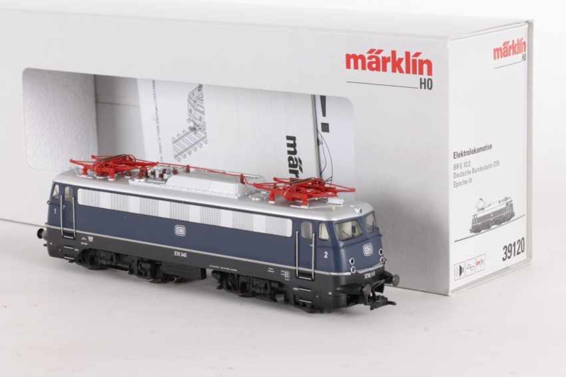 Märklin 39120, Elektrolok "E 10 345" der DBMärklin 39120, Elektrolok "E 10 345" der DB, mfx-