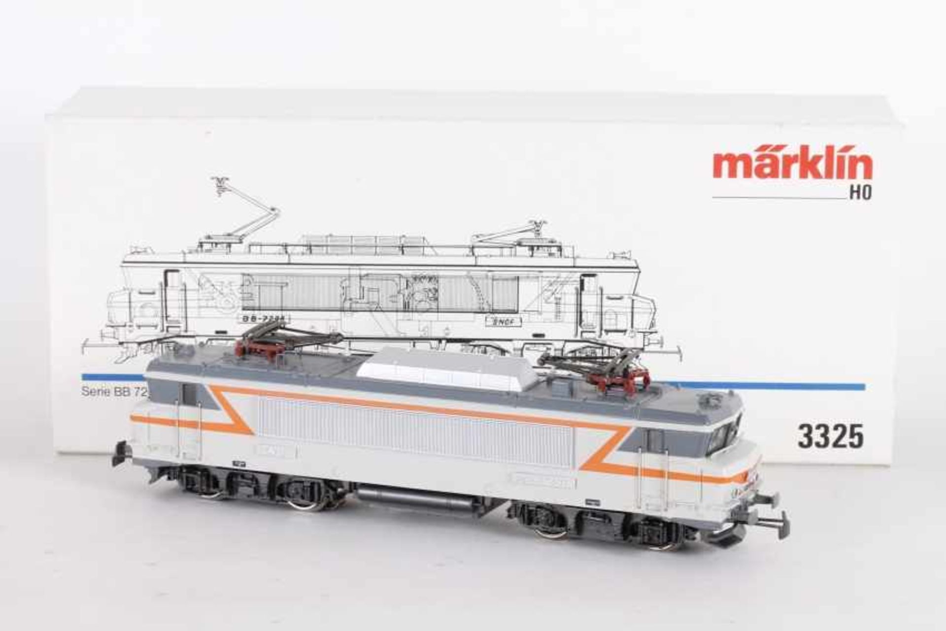 Märklin 3325, Elektrolok "BB -7298" der SNCFMärklin 3325, Elektrolok "BB -7298" der SNCF, umgerüstet