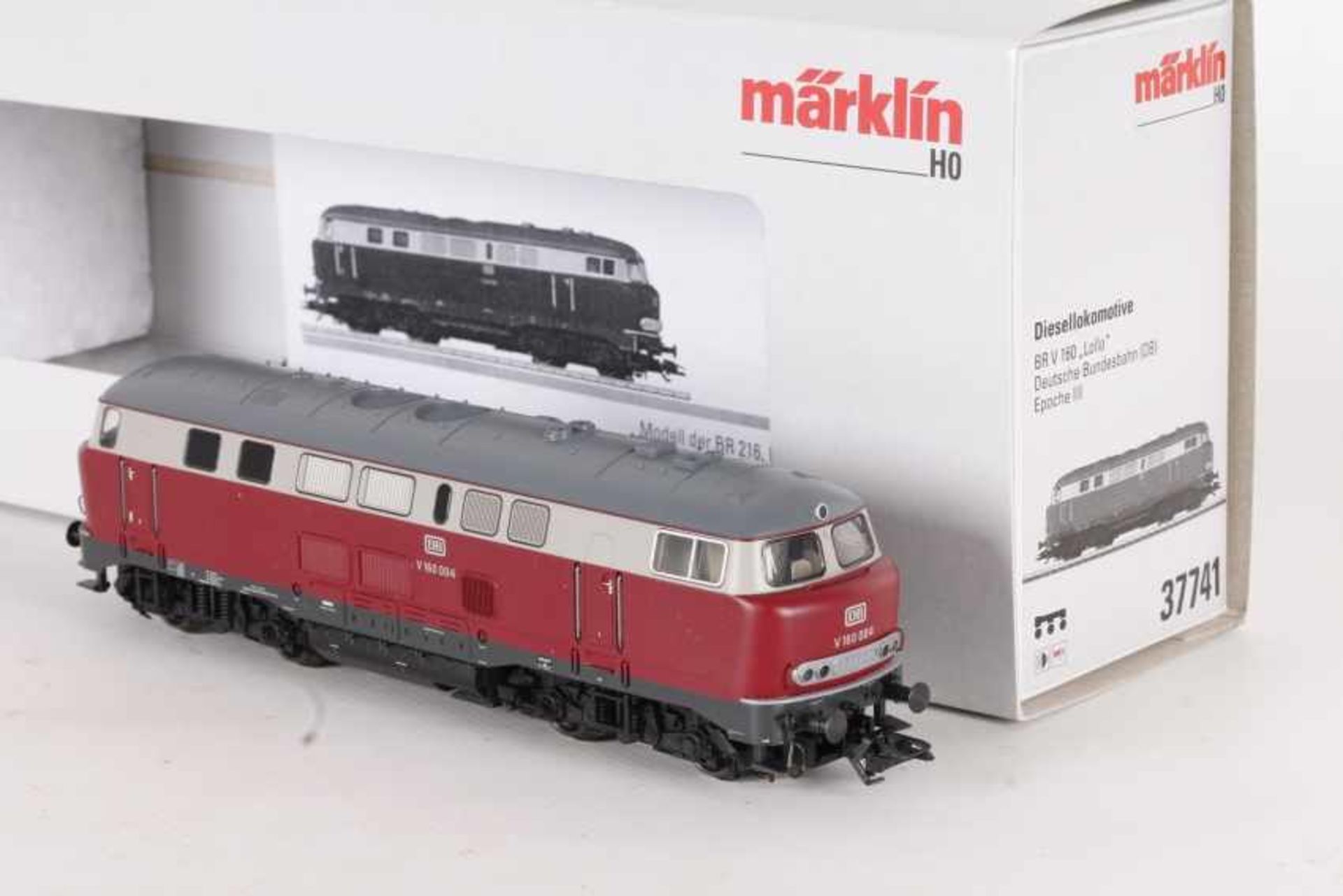 Märklin 37741, Diesellok "V 160 004" der DBMärklin 37741, Diesellok "V 160 004" der DB, mfx-