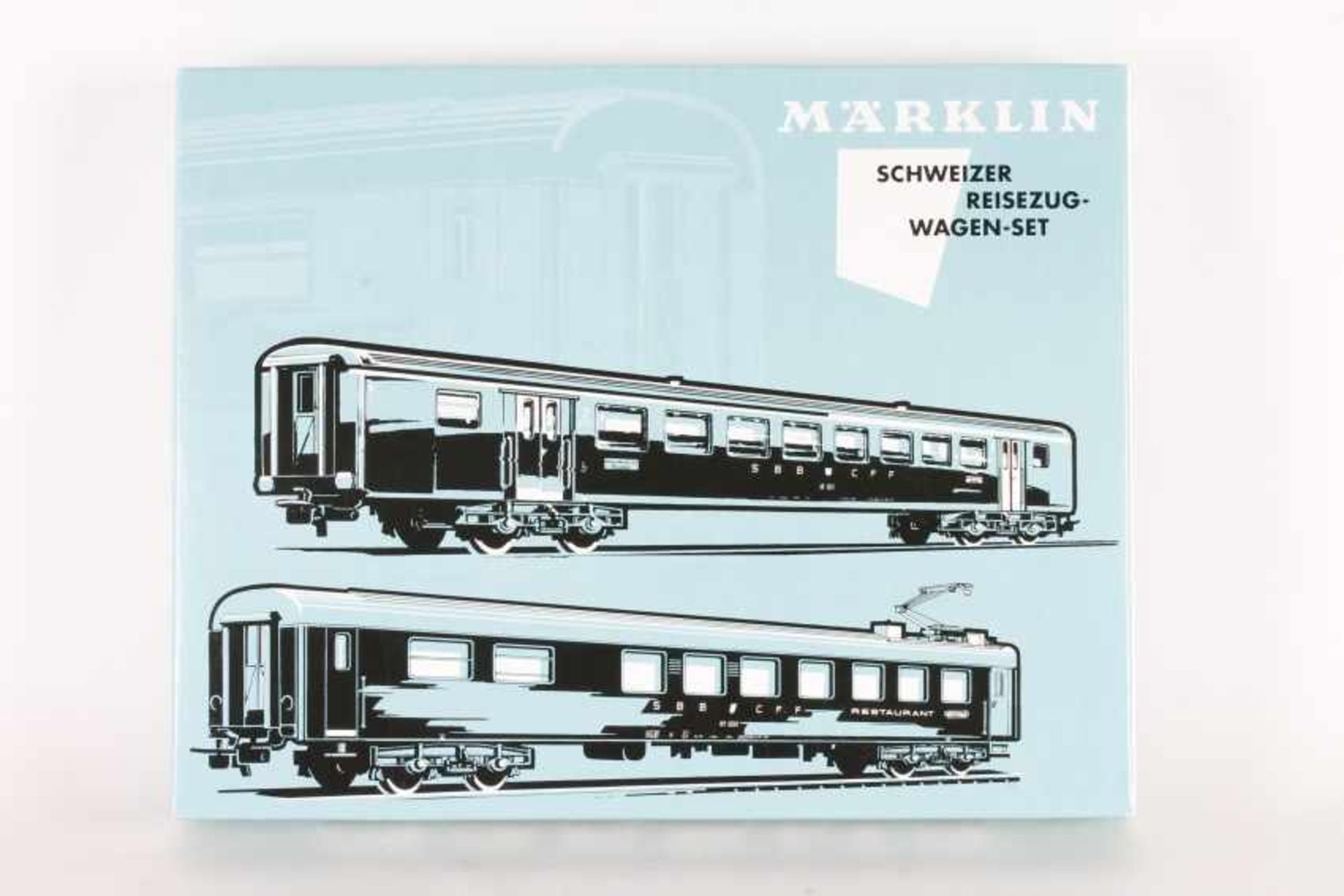 Märklin 40661, Schweizer Reisezugwagen-SetMärklin 40661, Schweizer Reisezugwagen-Set, vier