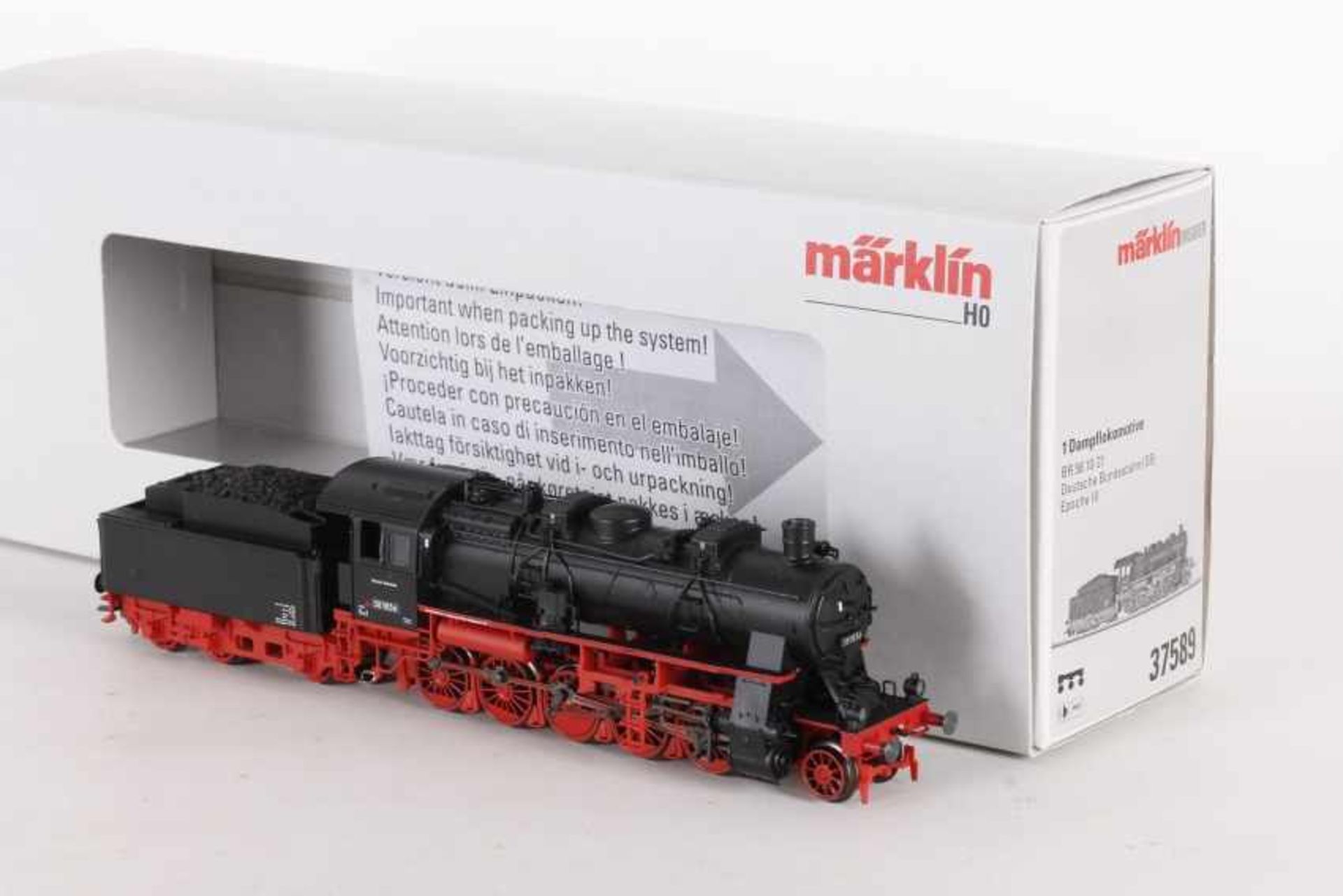 Märklin 37589, Dampflok "58 1836" der BundesbahnMärklin 37589, Dampflok "58 1836" der Bundesbahn,