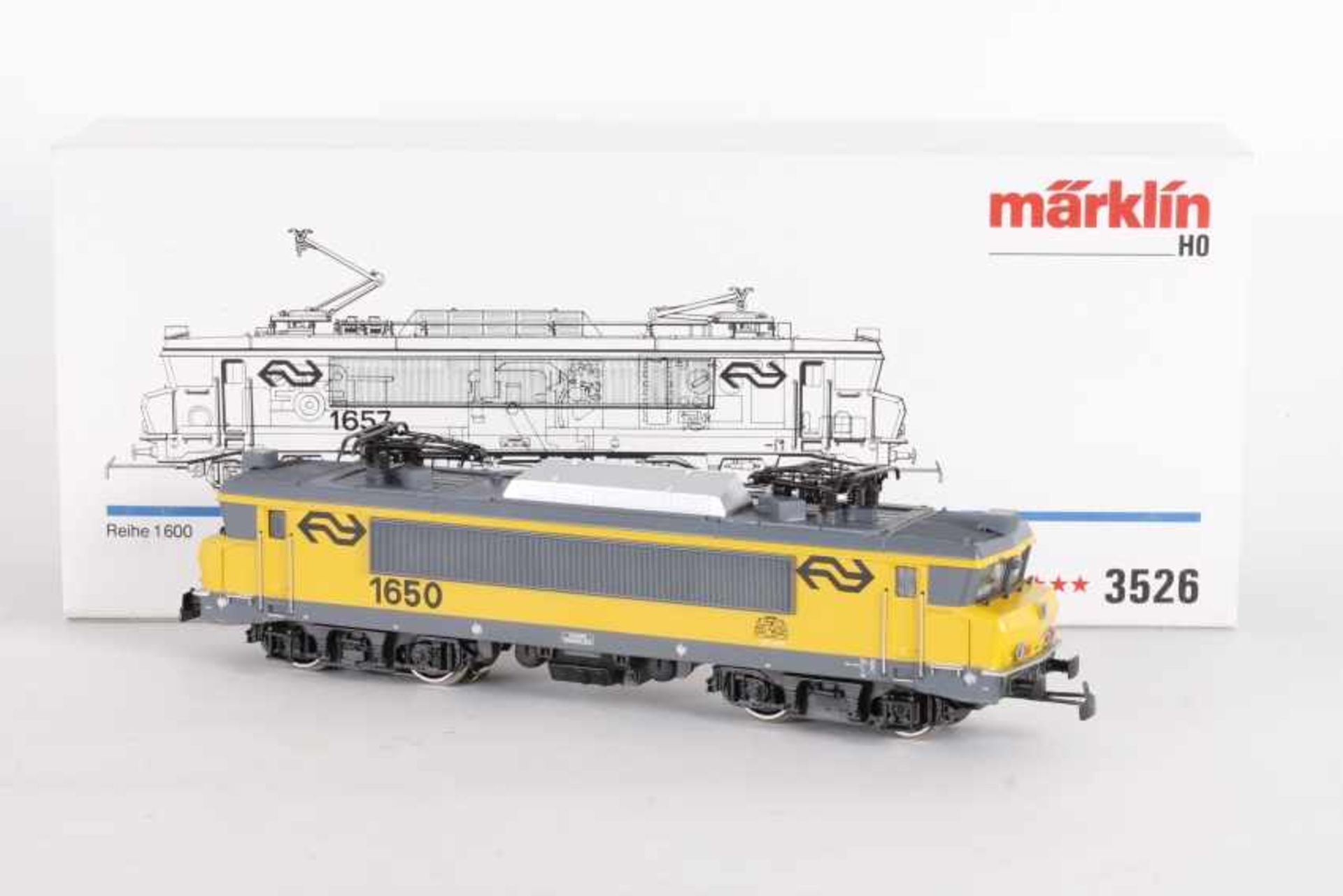 Märklin 3526, Elektrolok "1650" der NSMärklin 3526, Elektrolok "1650" der NS, Wappen "Den Haag",