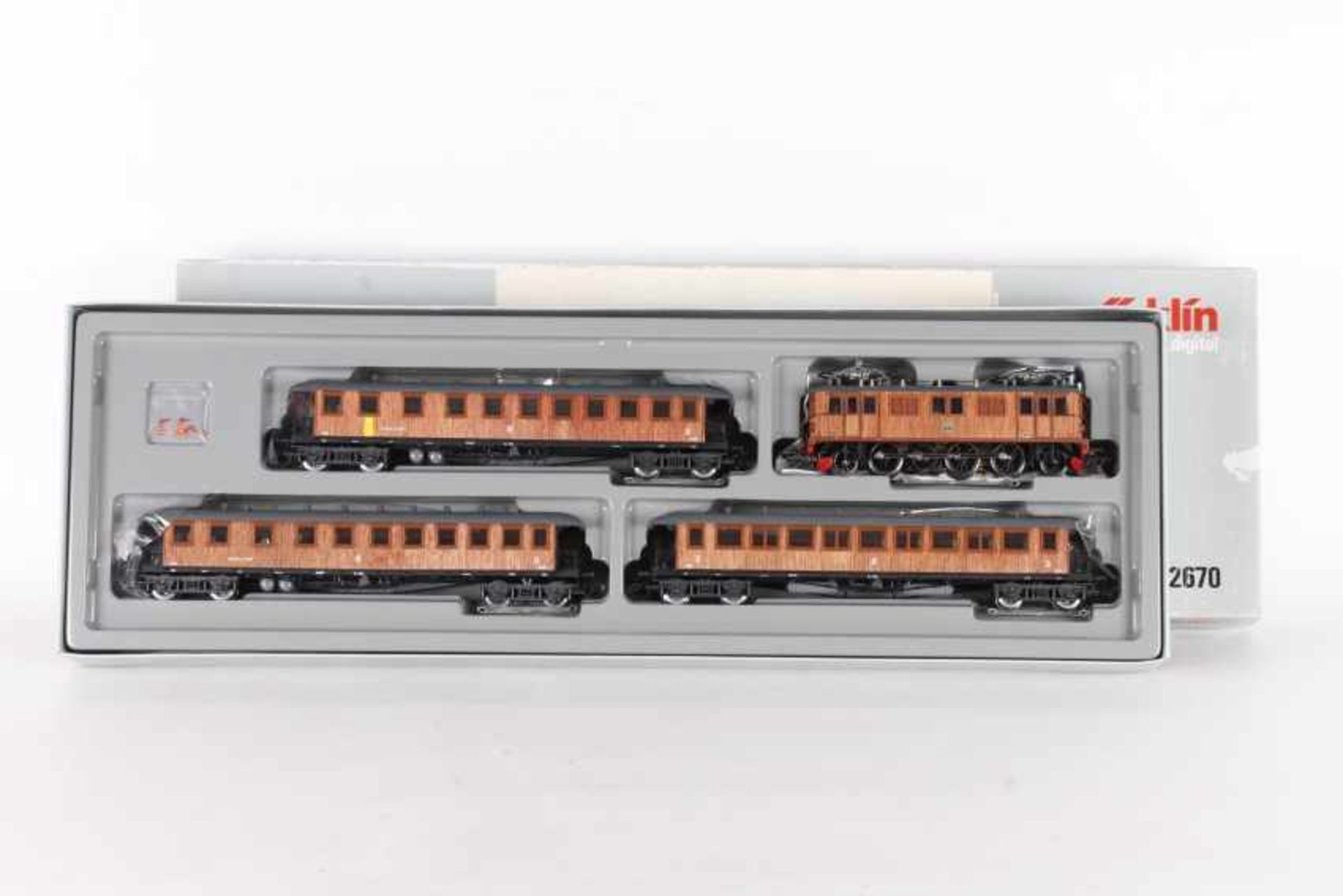 Märklin 2670, Histrorischer Schnellzug der SJMärklin 2670, Historischer Schnellzug der SJ,