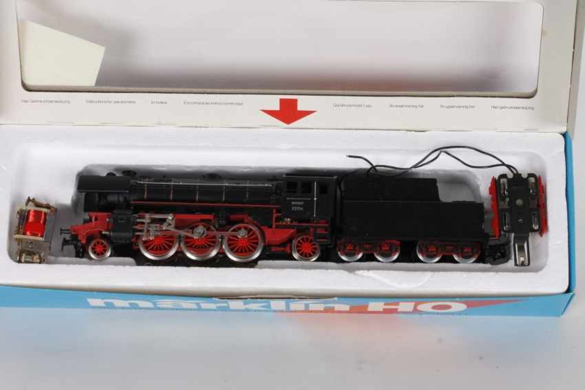 Märklin 3005, Dampflok "23 014"Märklin 3005, Dampflok "23 014", erhabene Schrift ohne Katalognummer,