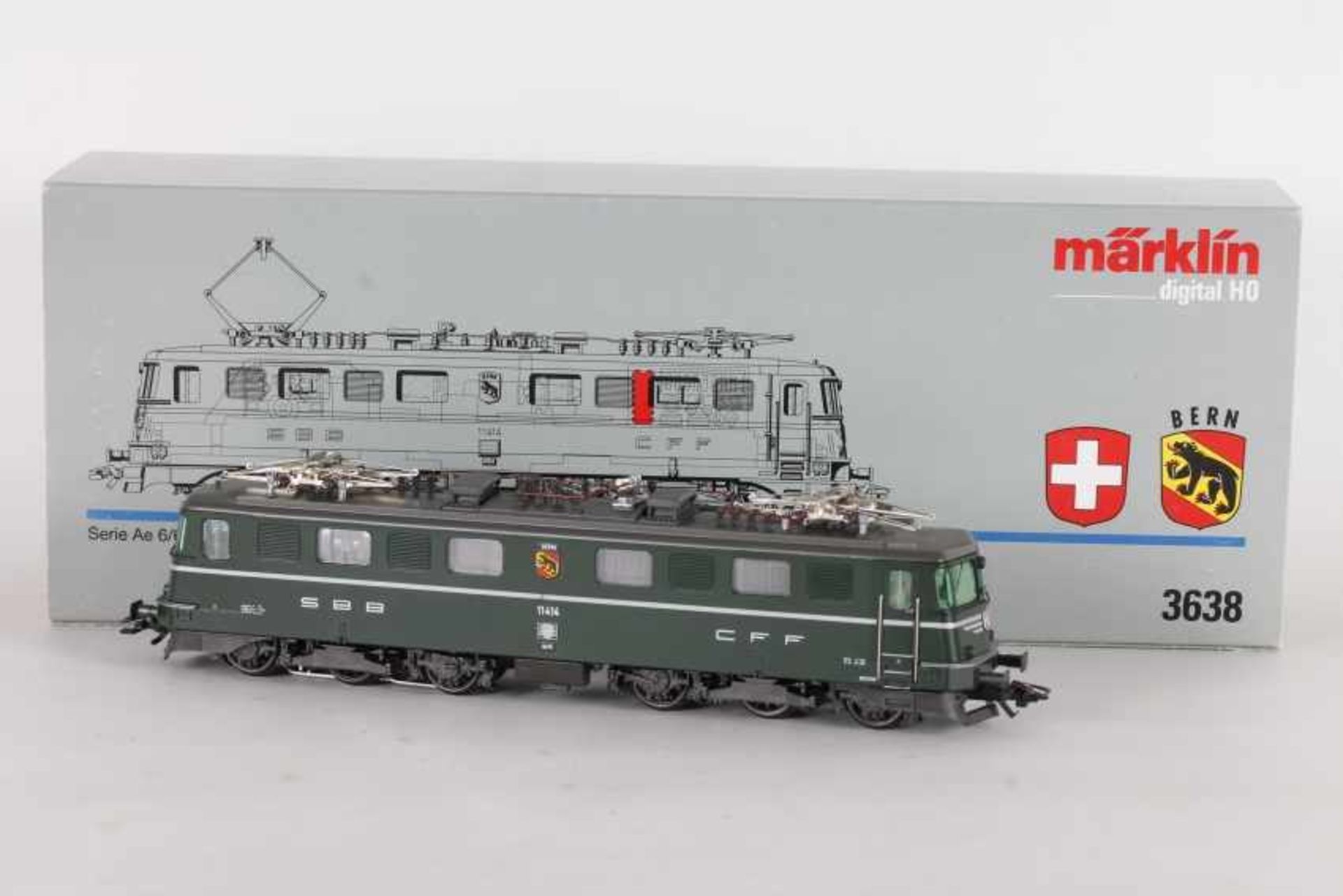 Märklin 3638, Elektrolok Ae 6/6 "11414" der SBBMärklin 3638, Elektrolok Ae 6/6 "11414" der SBB,