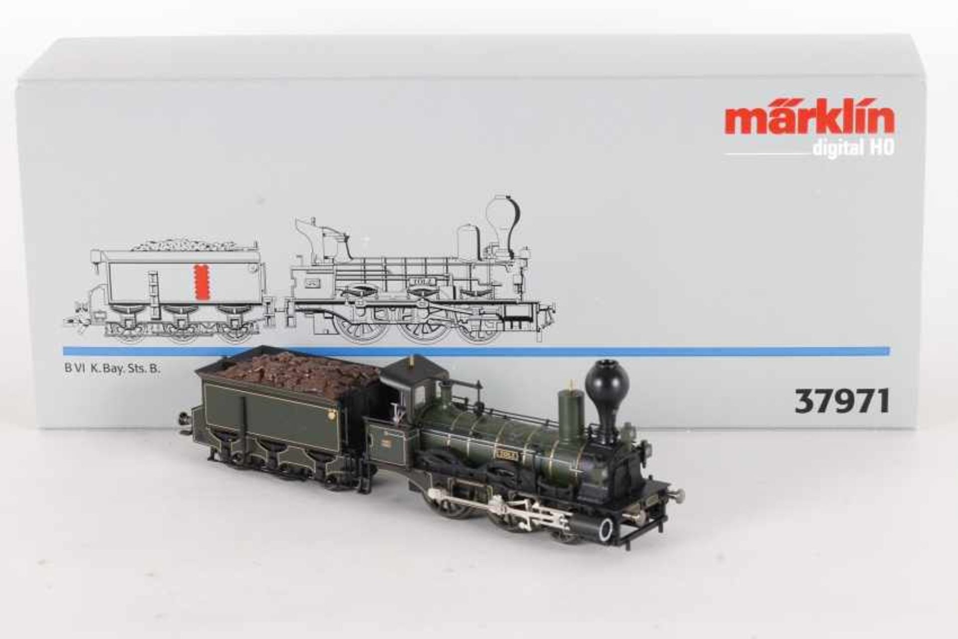 Märklin 37971, Dampflok B VI "TÖLZ" der K.Bay.Sts.B.Märklin 37971, Dampflok B VI "TÖLZ" der K.Bay.