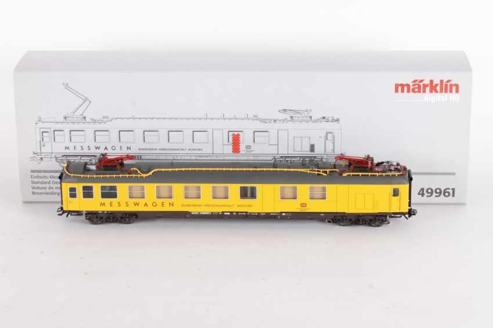 Märklin 49961, Oberleitungs-MeßwagenMärklin 49961, Oberleitungs-Meßwagen, Digital-Decoder zur