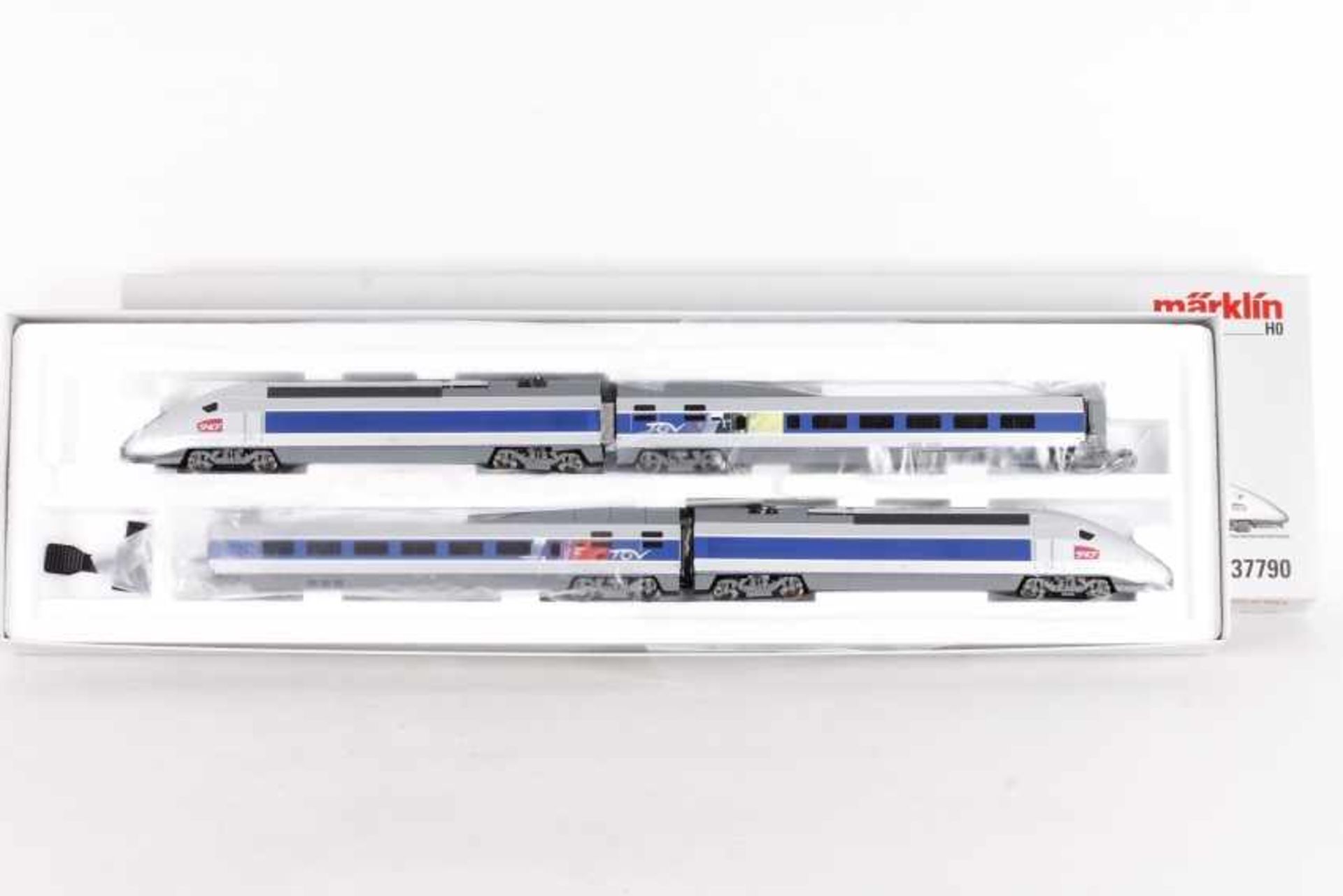 Märklin 37790, vierteiliger TGV-POS Schnelltriebwagen der SNCFMärklin 37790, vierteiliger TGV-POS