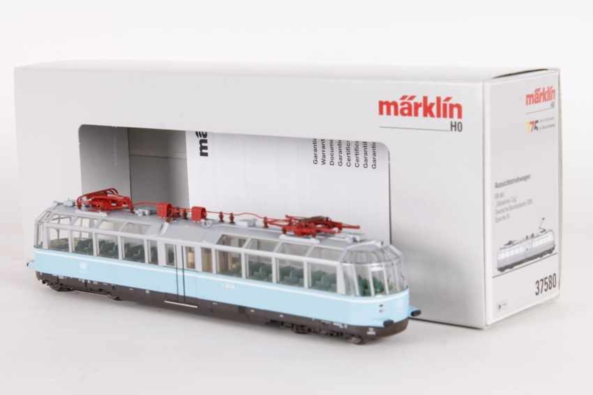 Märklin 37580, Aussichtstriebwagen "491 001-4" der DBMärklin 37580, Aussichtstriebwagen "491 001-