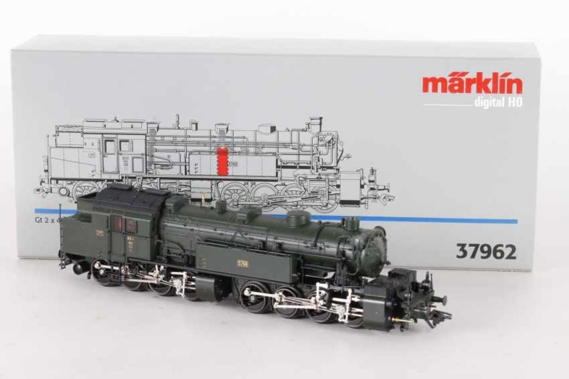 Märklin 37962, Tenderlok GT 2 x 4/4 "5768" der K.Bay.Sts.B.Märklin 37962, Tenderlok GT 2 x 4/4 "