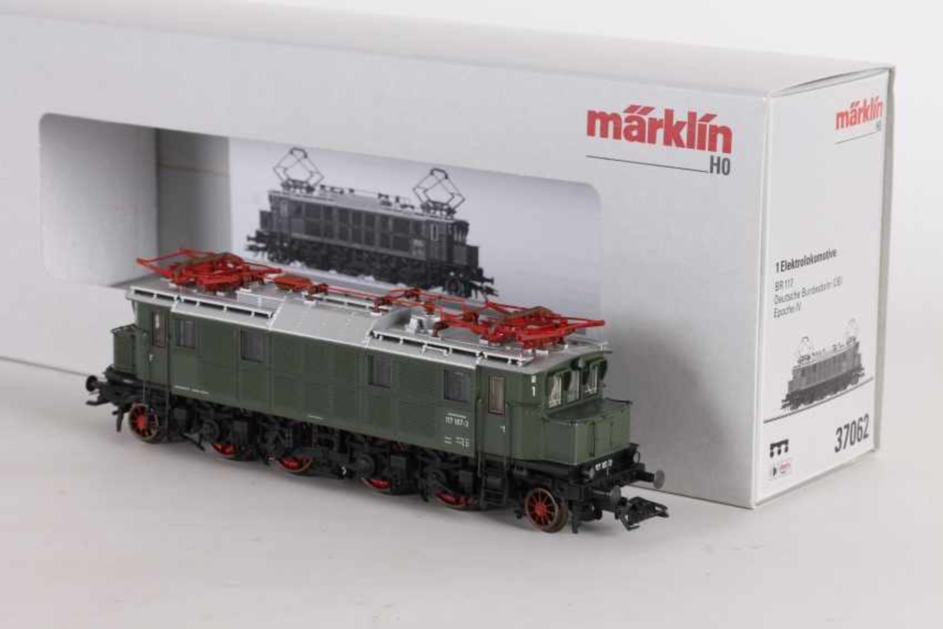 Märklin 37062, Elektrolok "117 107-3" der BundesbahnMärklin 37062, Elektrolok "117 107-3" der