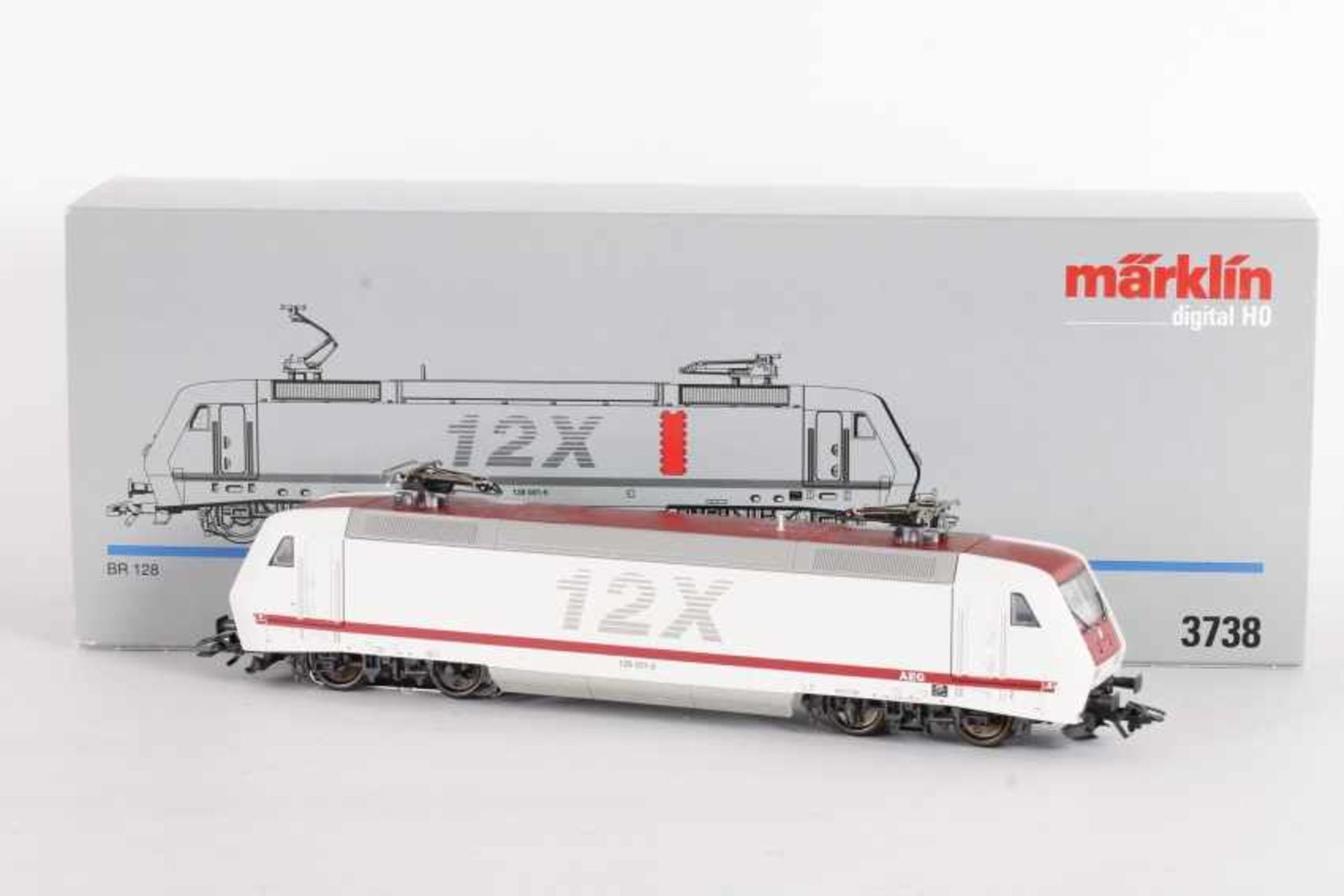 Märklin 3738, Elektrolok "128 001-5" der AEGMärklin 3738, Elektrolok "128 001-5" der AEG, fährt