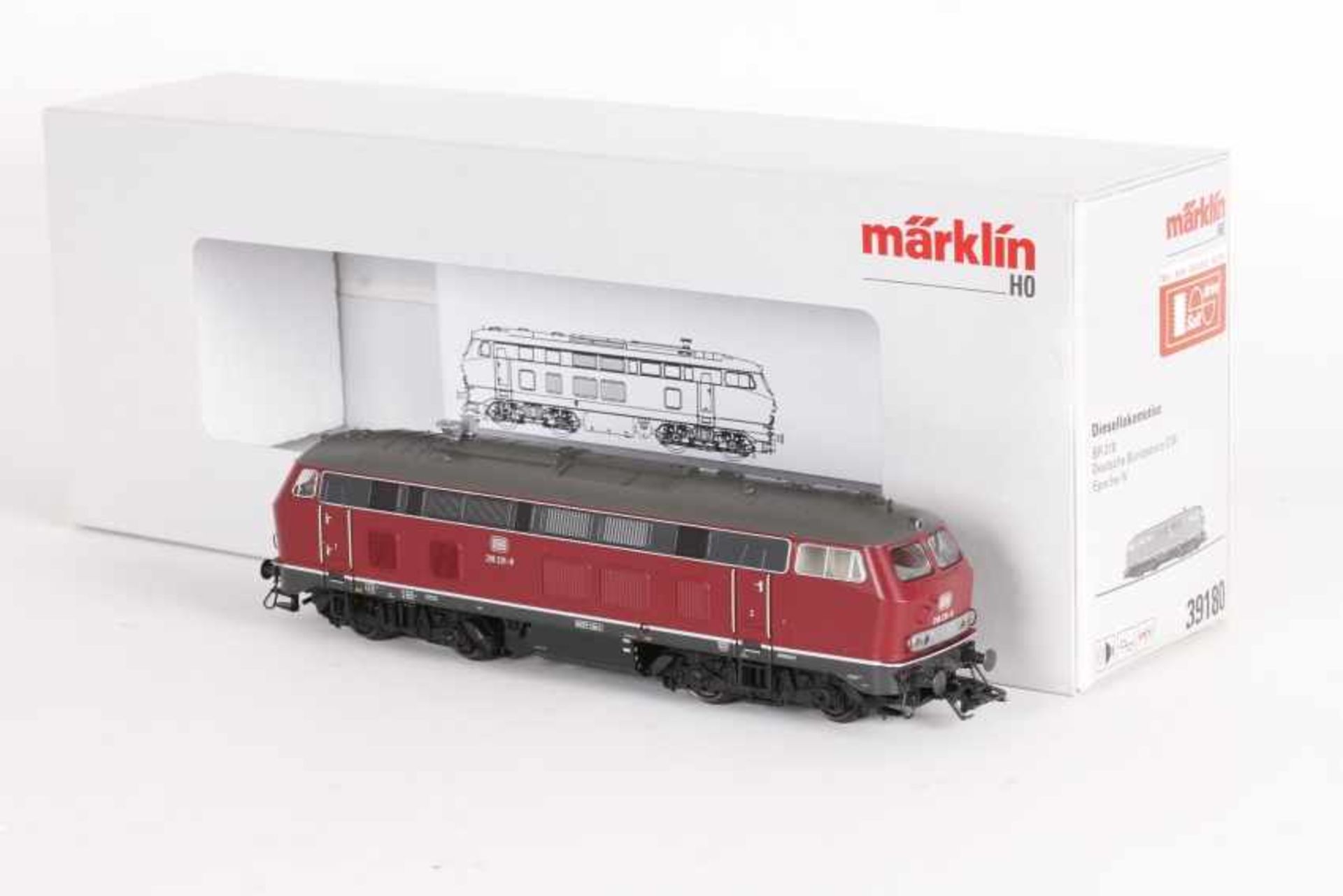 Märklin 39180, Diesellok "218 231-9" der DBMärklin 39180, Diesellok "218 231-9" der DB, mfx-