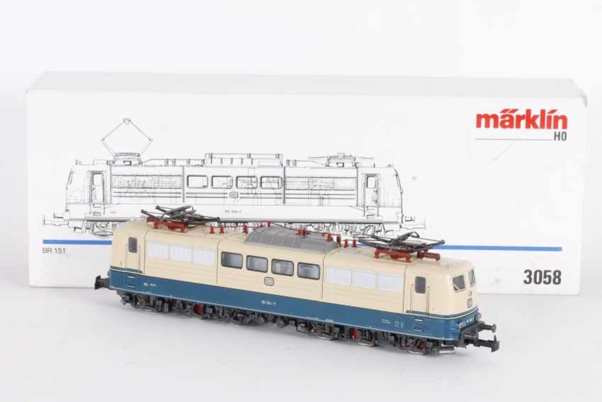 Märklin 3058, Elektrolok "151 104-7" der DBMärklin 3058, Elektrolok "151 104-7" der DB, analog,