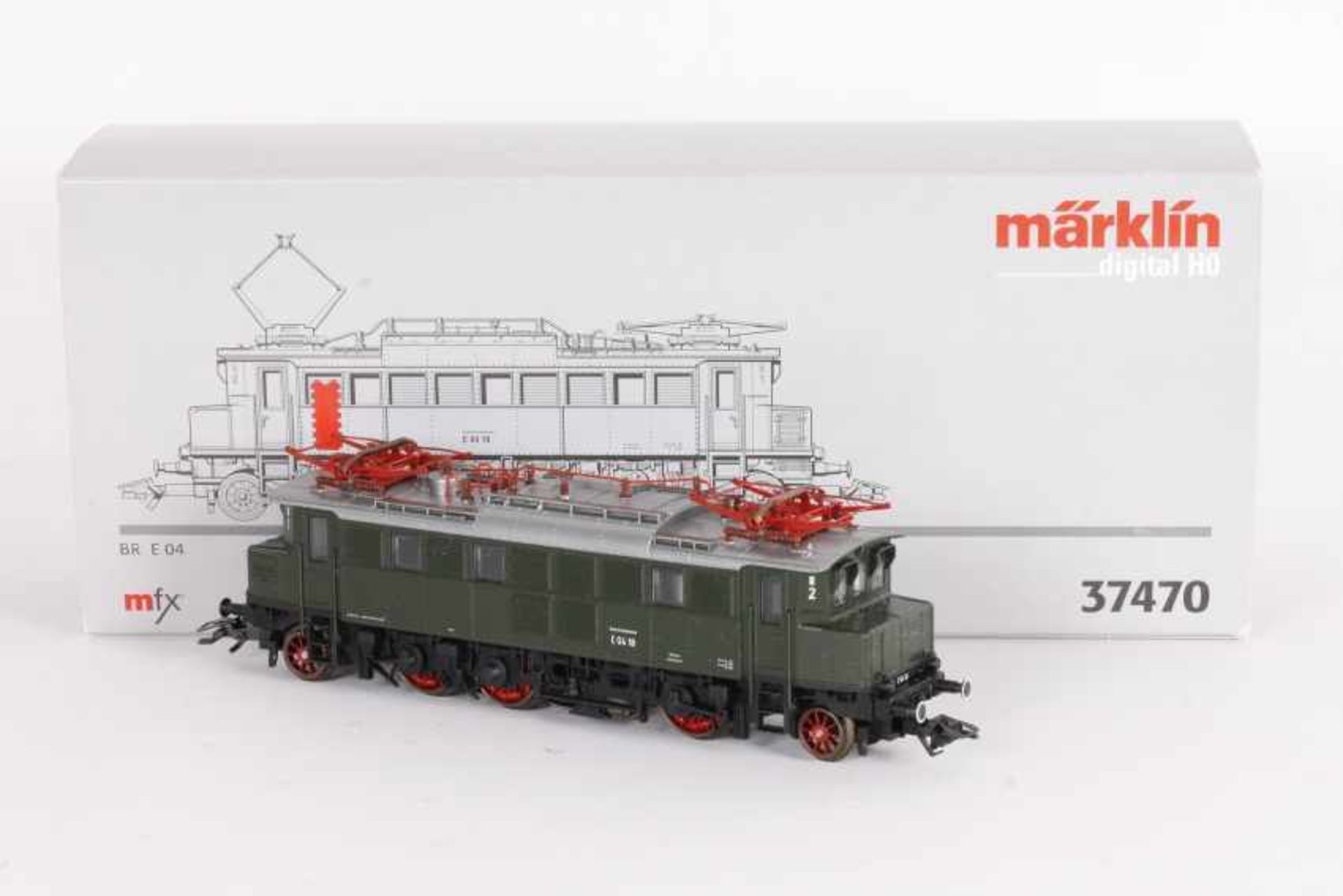 Märklin 37470, Elektrolok "E 04 18" der BundsbahnMärklin 37470, Elektrolok "E 04 18" der Bundesbahn,