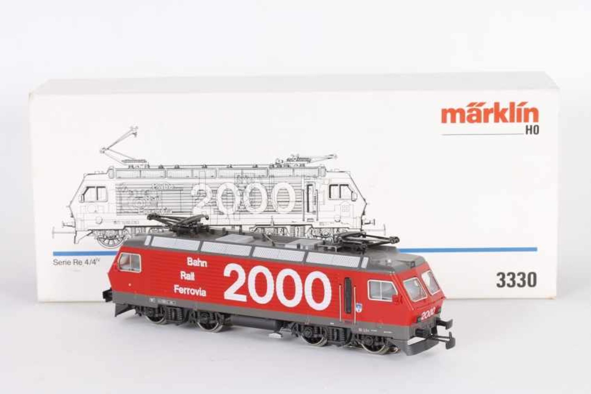 Märklin 3330, Elektrolok Re 4/4 IV "Bahn 2000" der SBBMärklin 3330, Elektrolok Re 4/4 IV "Bahn 2000"
