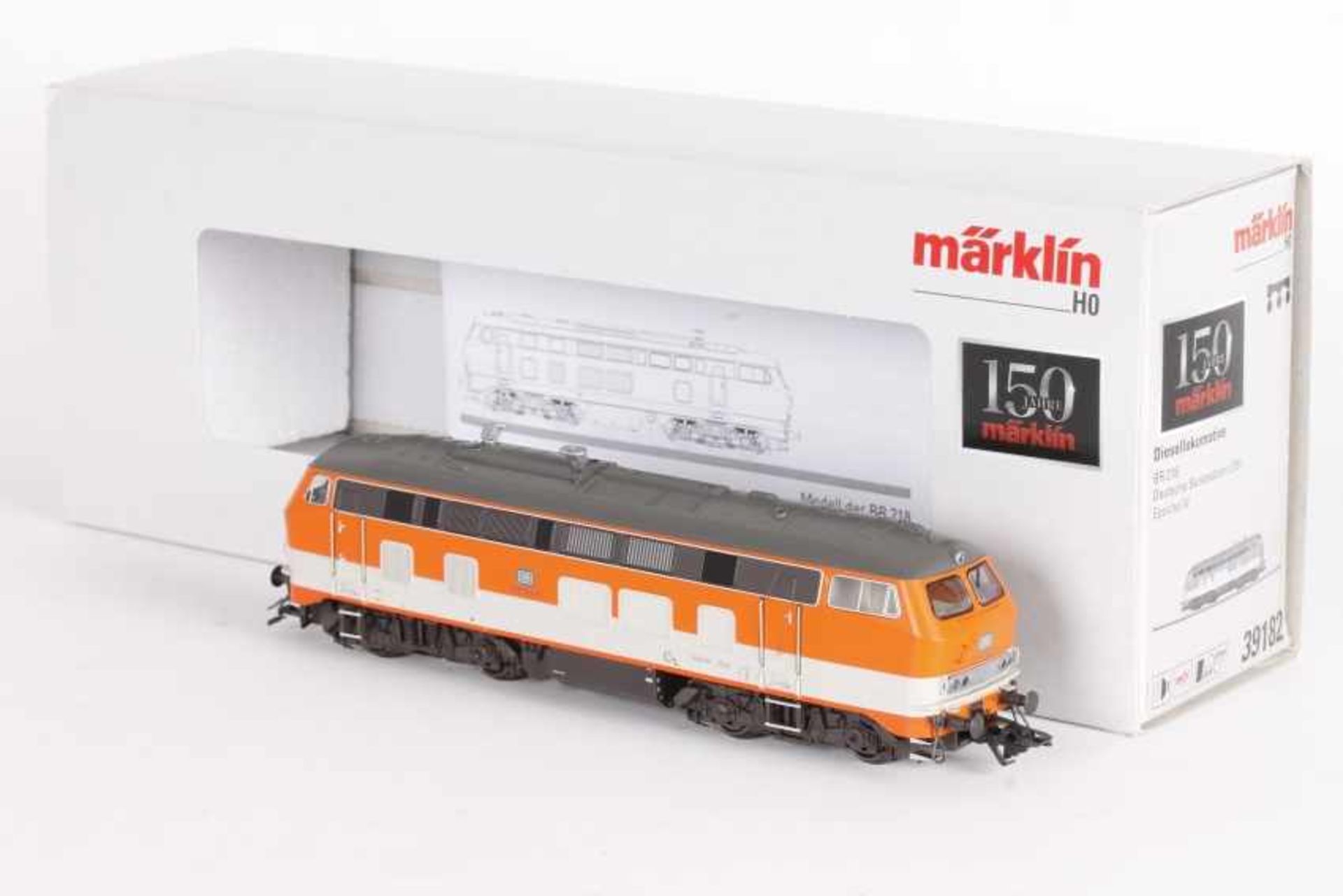 Märklin 39182, Diesellok "218 143-6" der DBMärklin 39182, Diesellok "218 143-6" der DB, mfx-