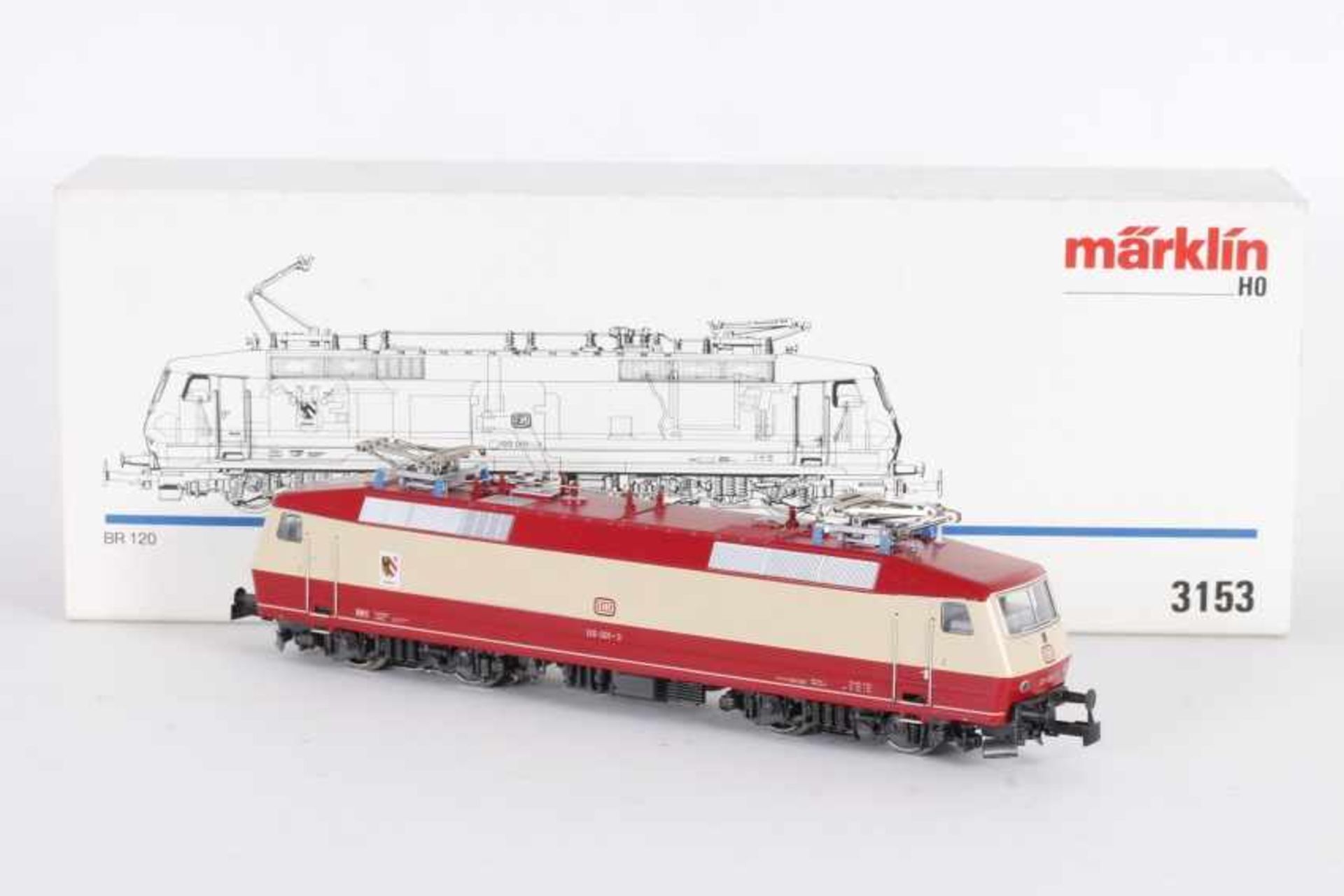 Märklin 3153, Elektrolok "120 001-3" der DBMärklin 3153, Elektrolok "120 001-3" der DB, analog, eine