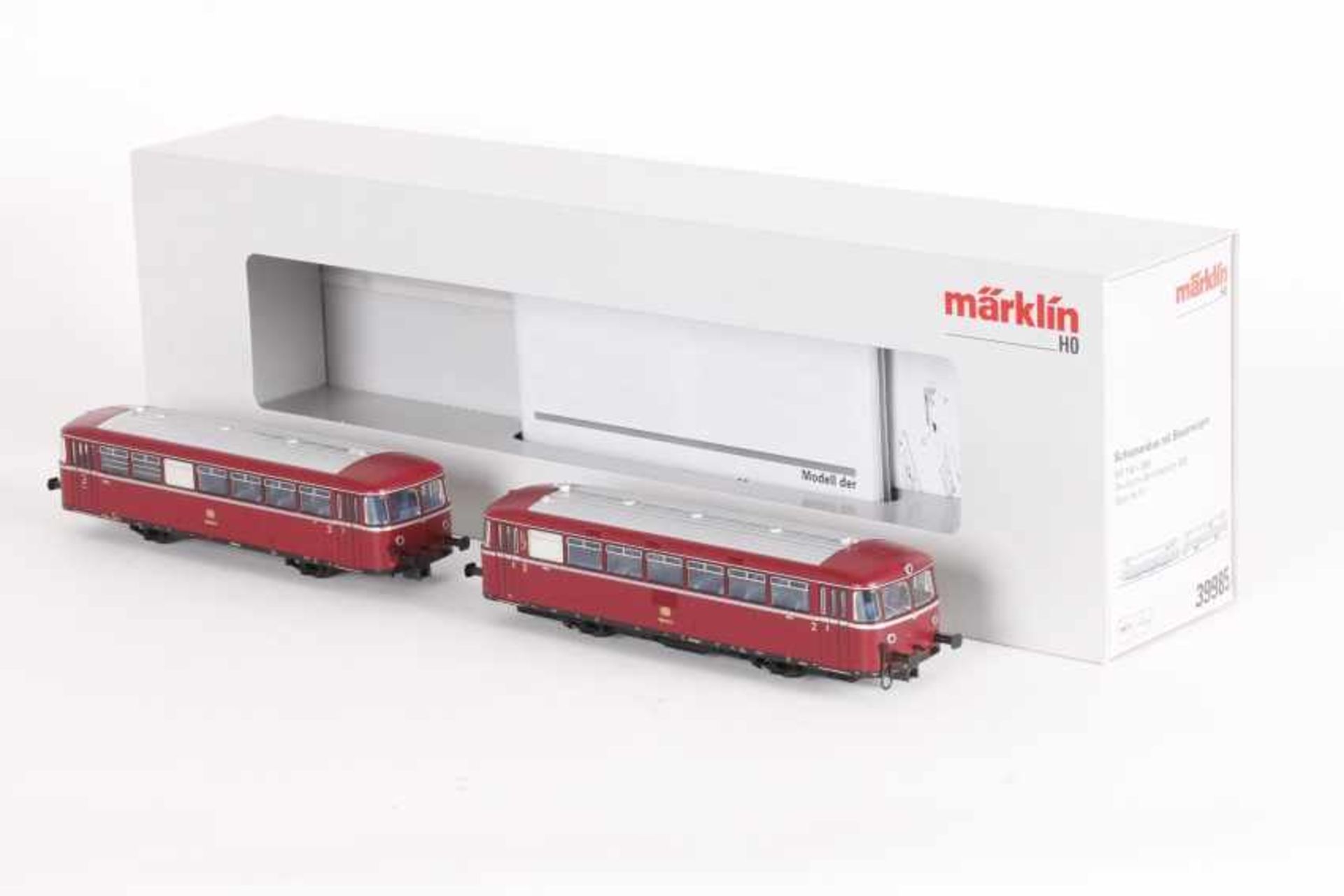 Märklin 39985, Schienenbus "798 716-7" der DB mit BeiwagenMärklin 39985, Schienenbus "798 716-7" der