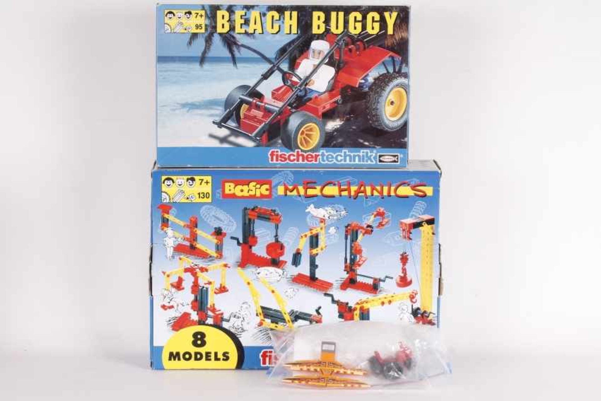 Fundgrube Fischer TechnikFundgrube Fischer Technik, 34 977, Beach Buggy, 57 481, Basic Mechanics,