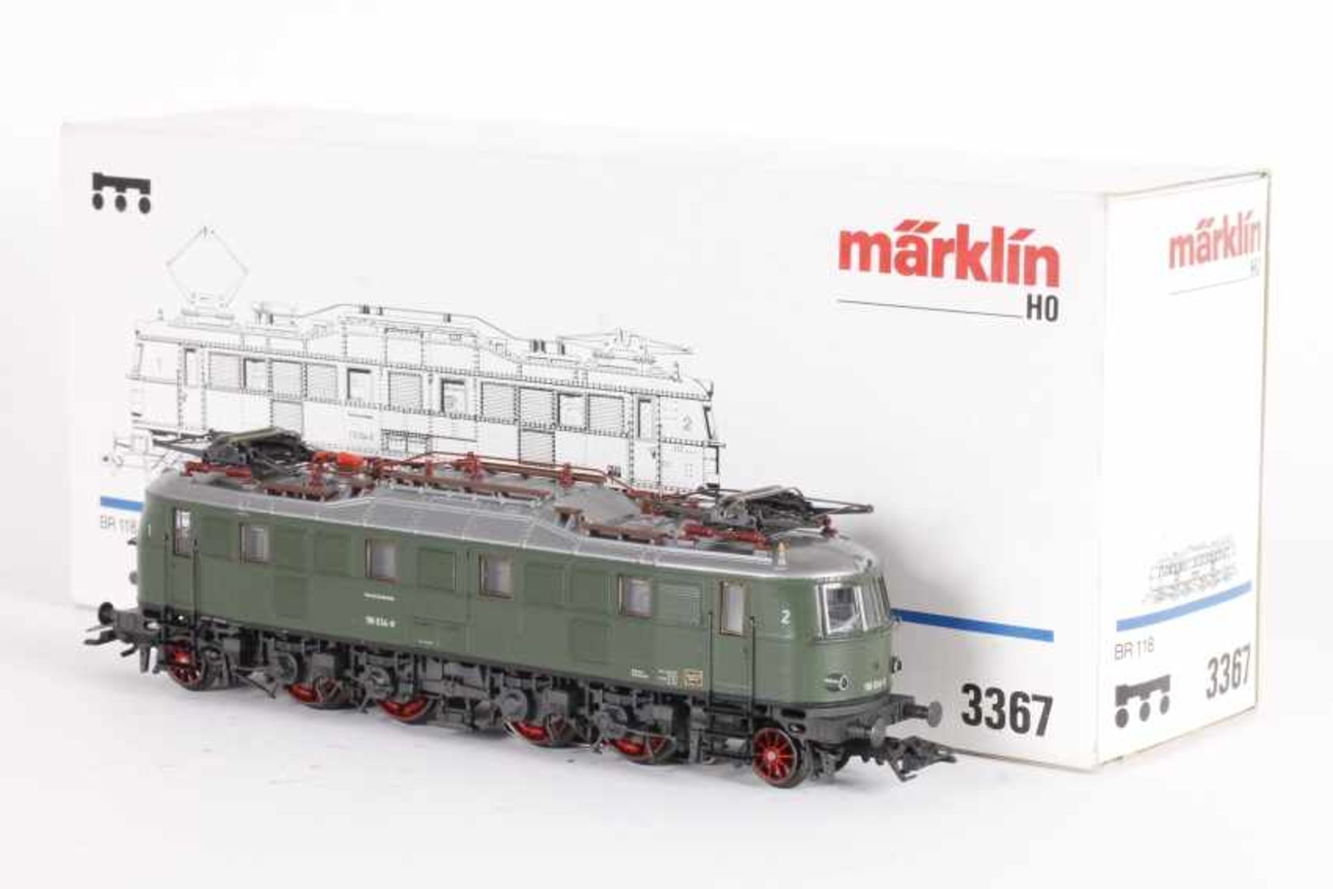 Märklin 3367, Elektrolok "118 034-8" der BundesbahnMärklin 3367, Elektrolok "118 034-8" der