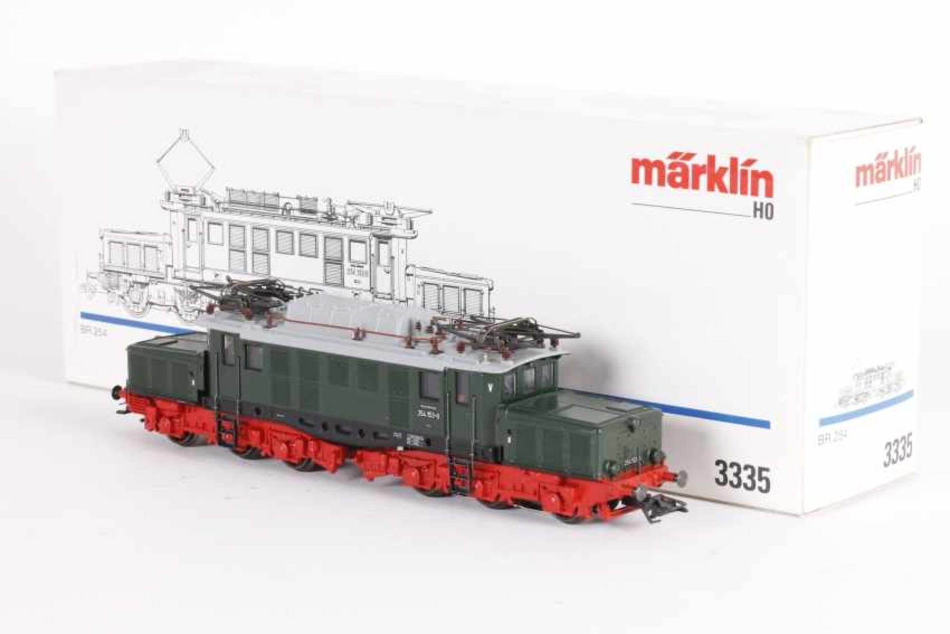 Märklin 3335, Elektrolok "254 153-0" der DR (DDR)Märklin 3335, Elektrolok "254 153-0" der DR (