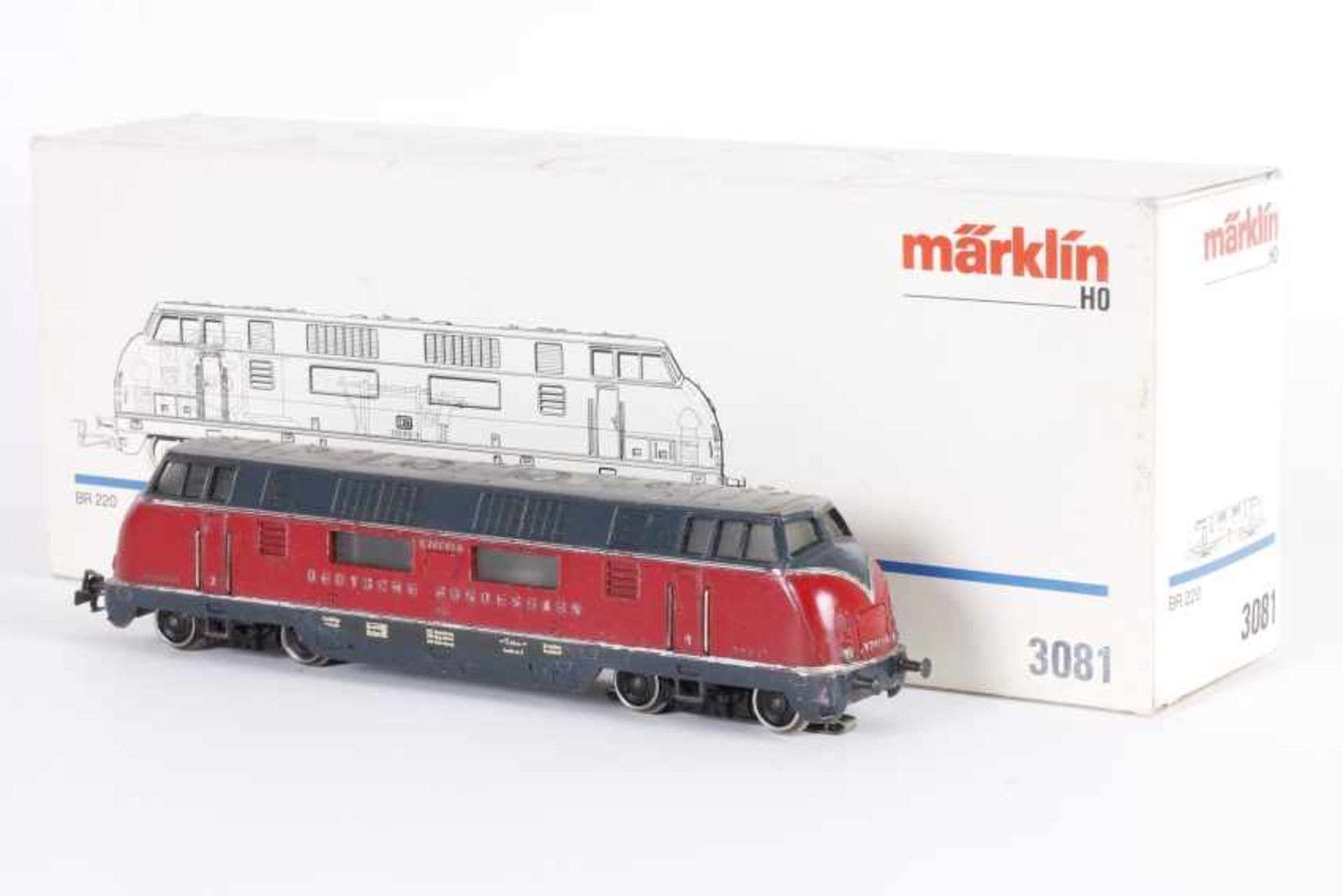 Märklin 3021, Diesellok "V 200 006" der BundesbahnMärklin 3021, Diesellok "V 200 006" der