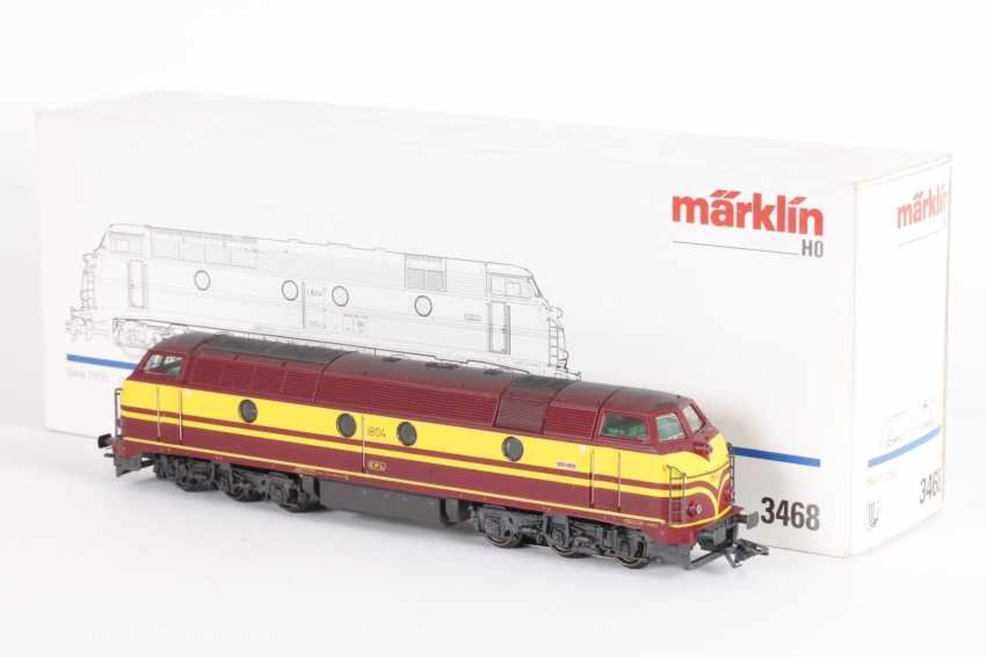 Märklin 3468, Diesellok "1804" der CFLMärklin 3468, Diesellok "1804" der CFL, DELTA-System,