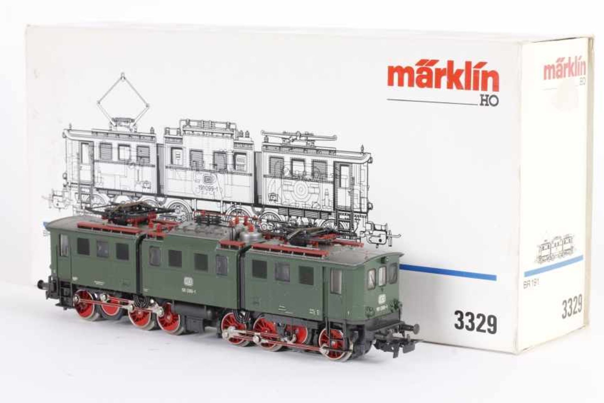 Märklin 3329, Gelenk-Eketrolok "191 099-1" der DBMärklin 3329, Gelenk-Elektrolok "191 099-1" der DB,