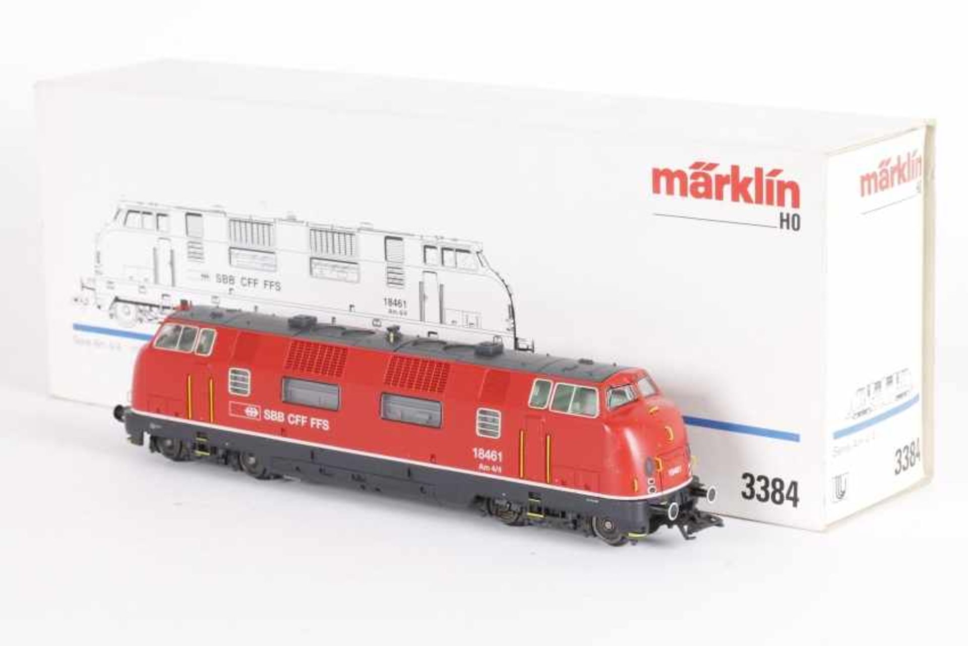 Märklin 3384, Diesellok Am 4/4 "18461" der SBBMärklin 3384, Diesellok Am 4/4 "18461" der SBB,