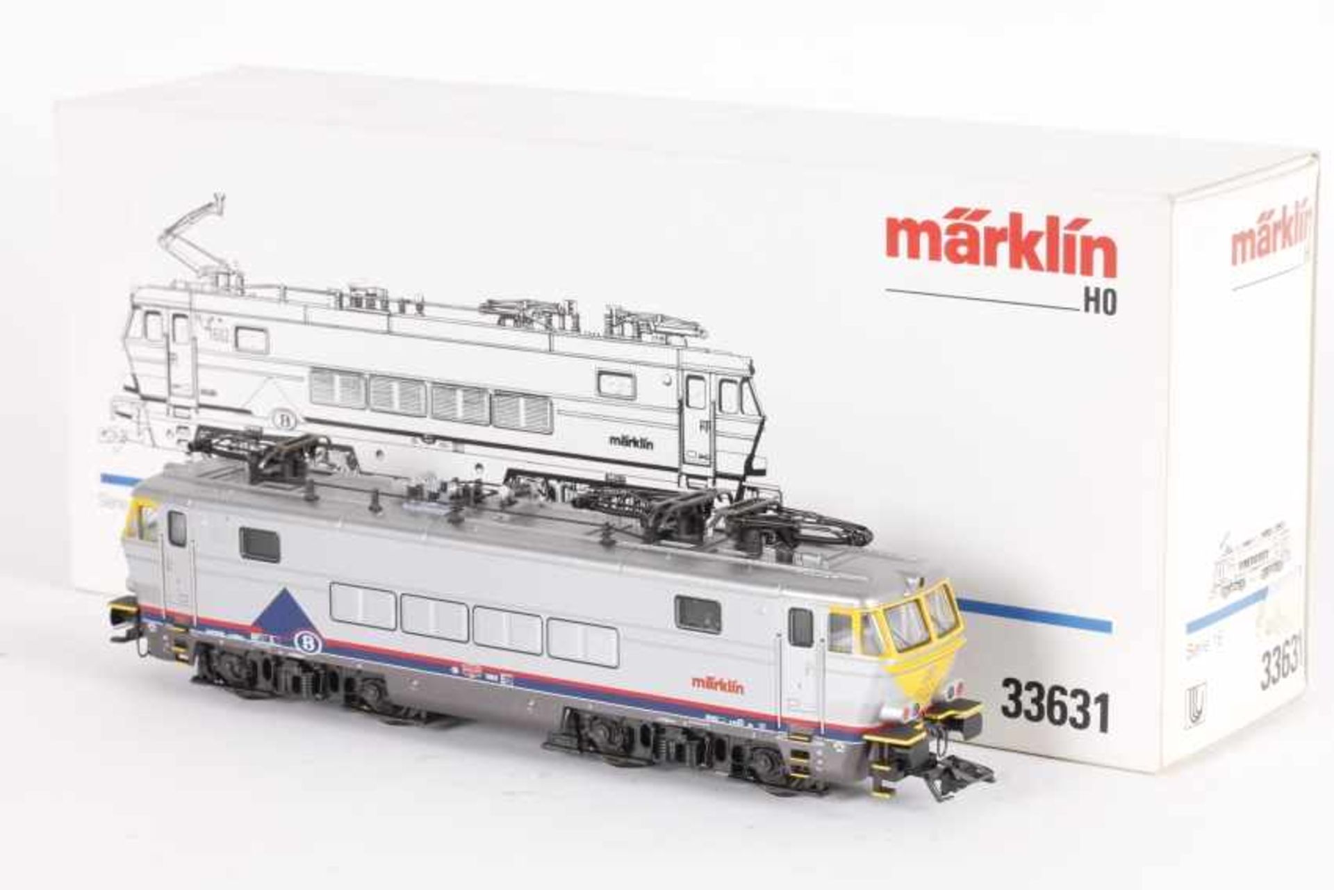 Märklin 33631, Elektrolok "1602" der SNCBMärklin 33631, Elektrolok "1602" der SNCB, DELTA-System,