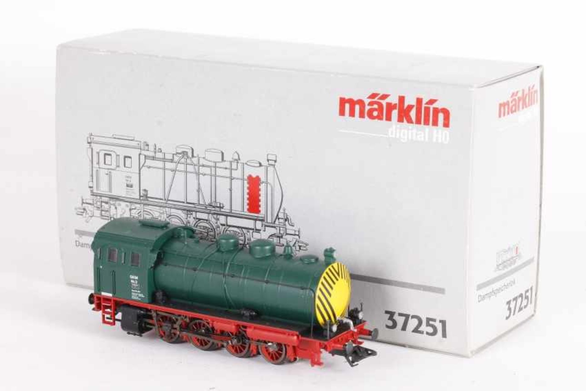 Märklin 37251, Dampfspeicherlok "GKM Nr. 3"Märklin 37251, Dampfspeicherlok "GKM Nr. 3", Digital-*-